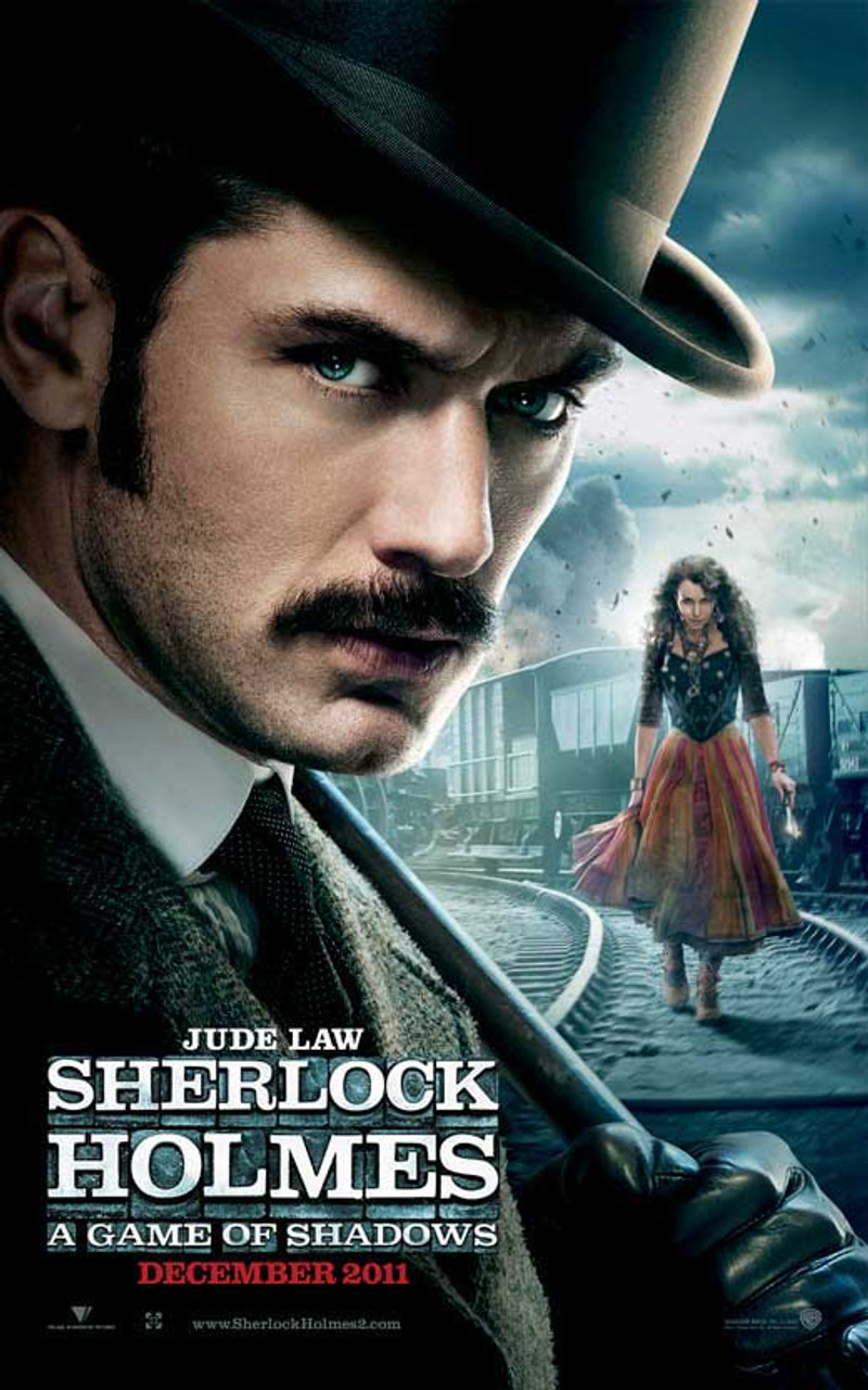 Sherlock Holmes A Game of Shadows Movie Poster Print (11 x 17) # MOVCB98814
