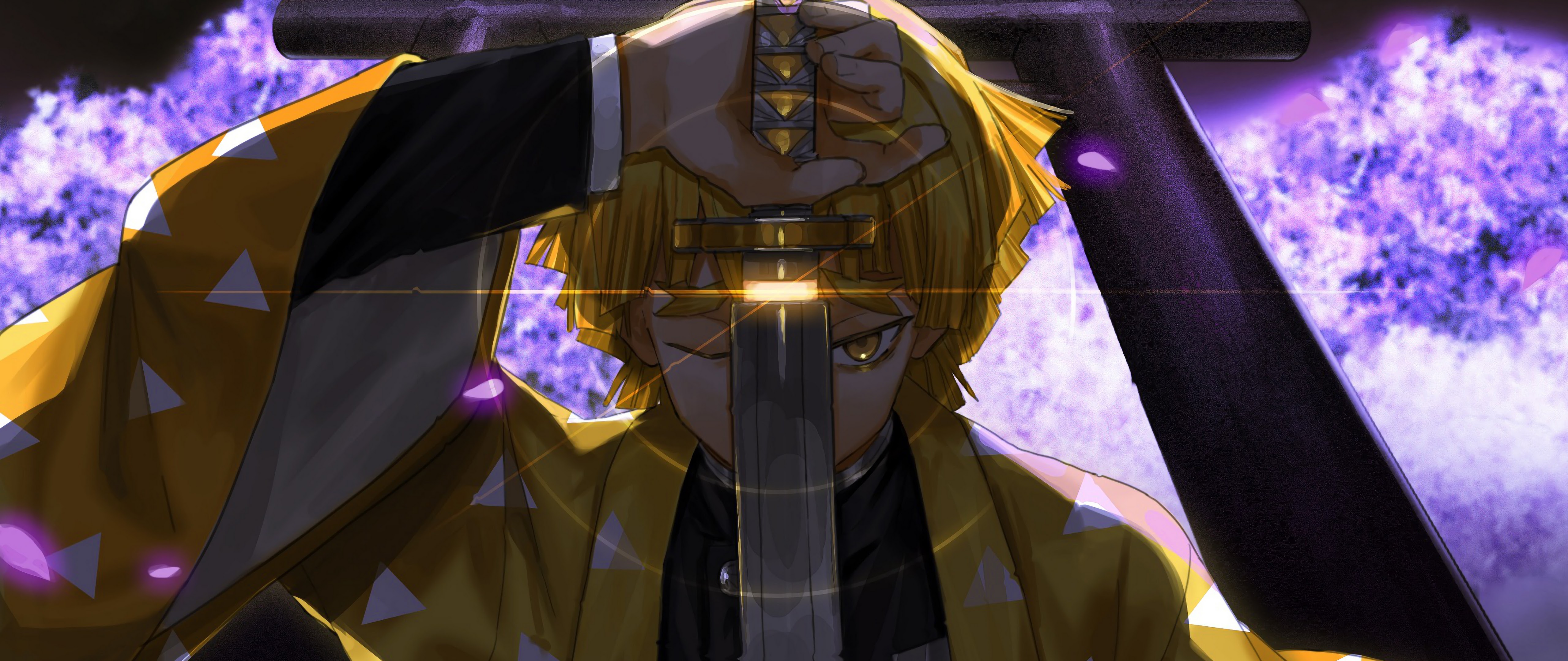 Zenitsu Agatsuma Kimetsu No Yaiba 4K