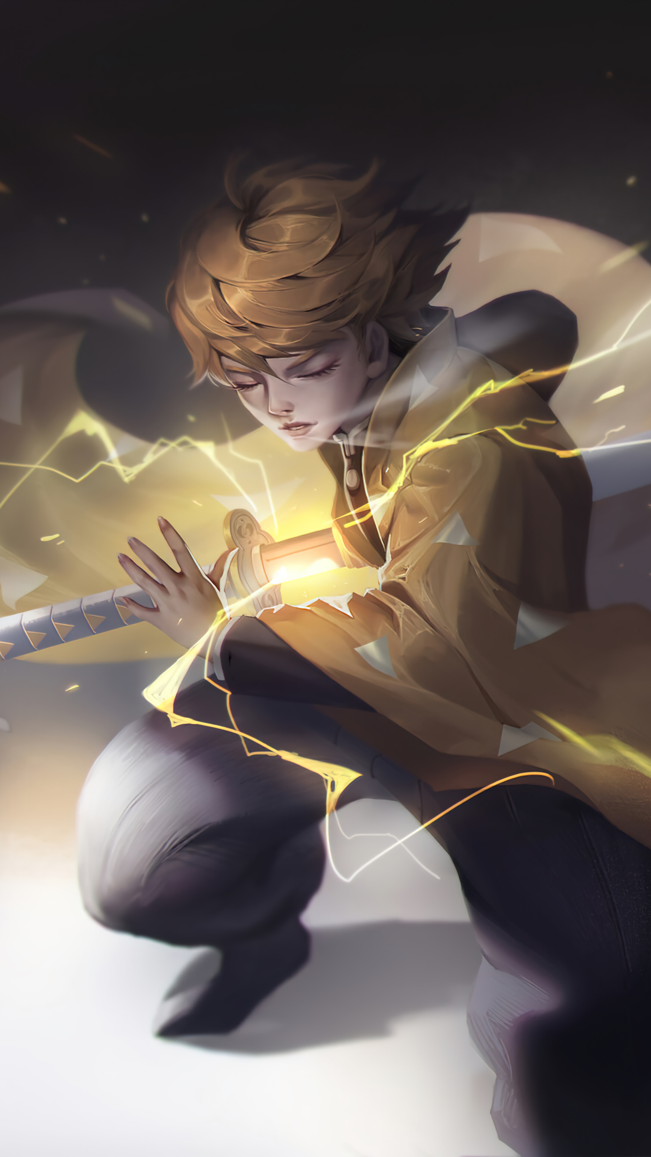 Zenitsu Thunder Breathing Demon Slayer