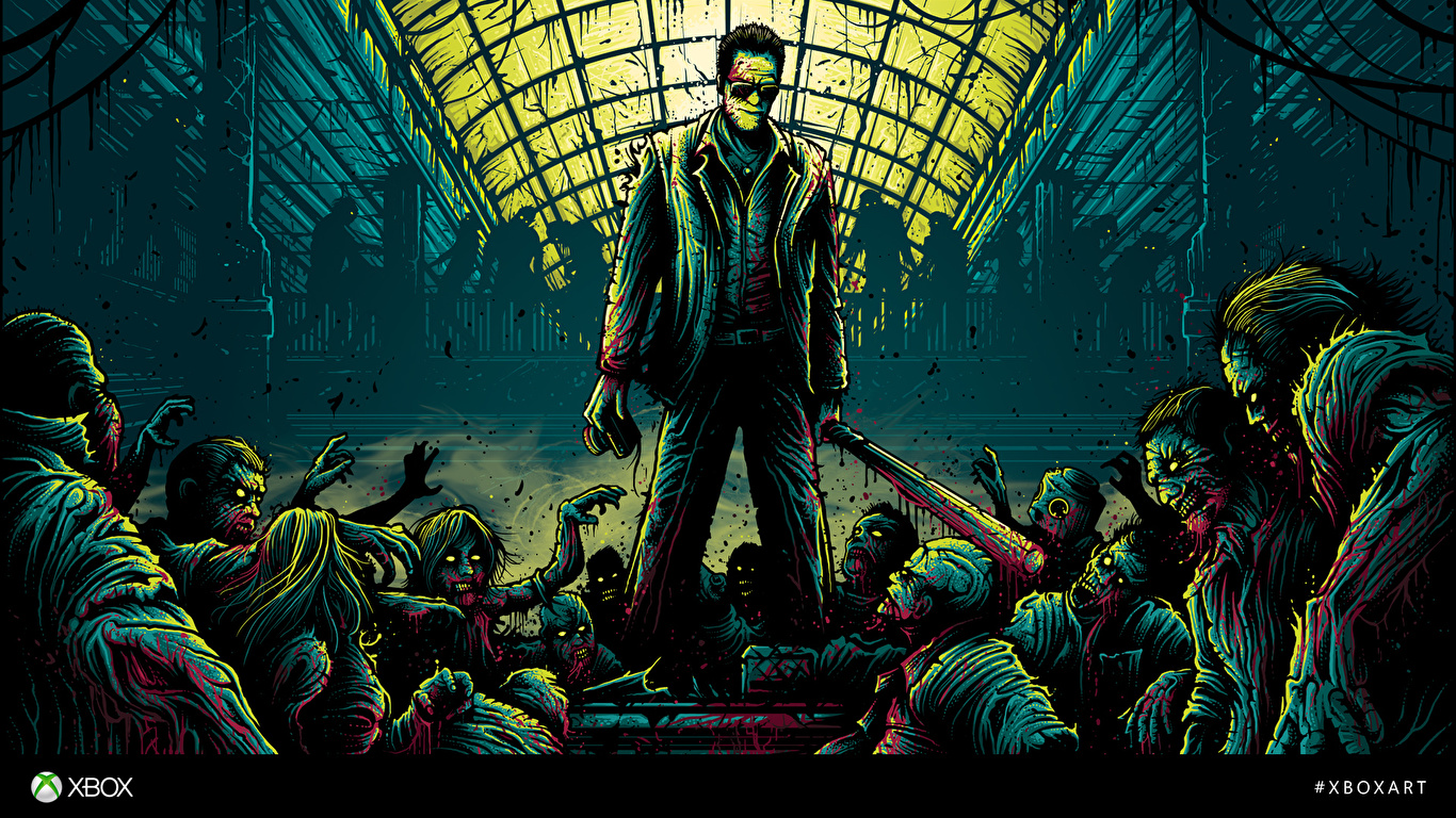 Wallpaper Dead Rising Zombie Blood