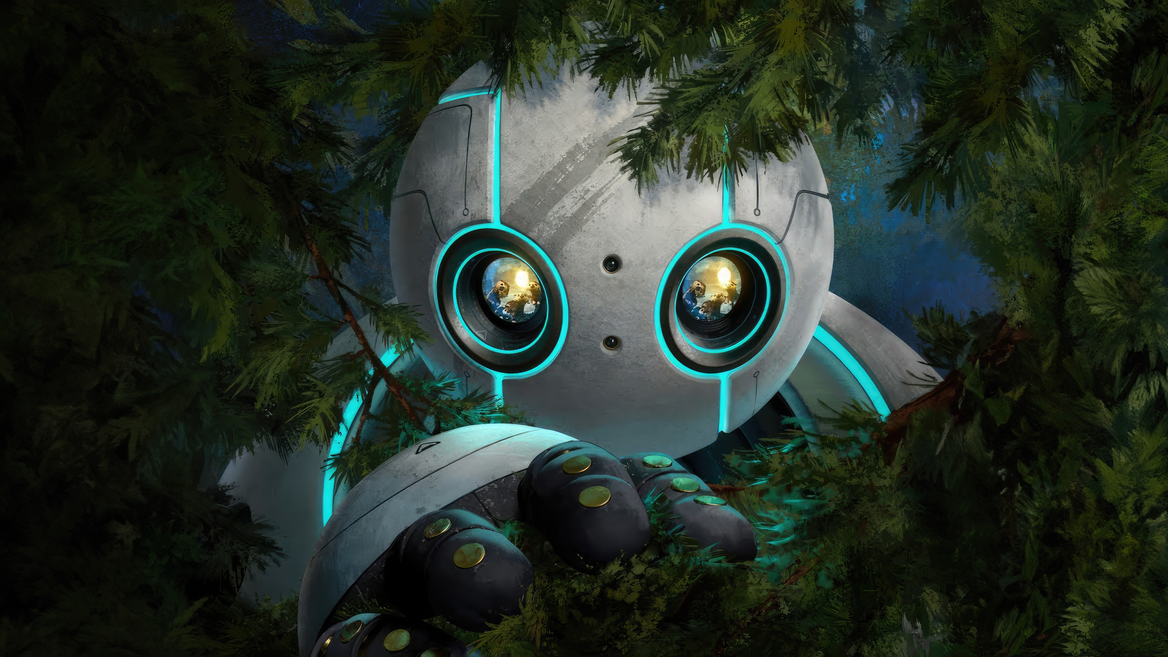 The Wild Robot HD Movie Wallpaper