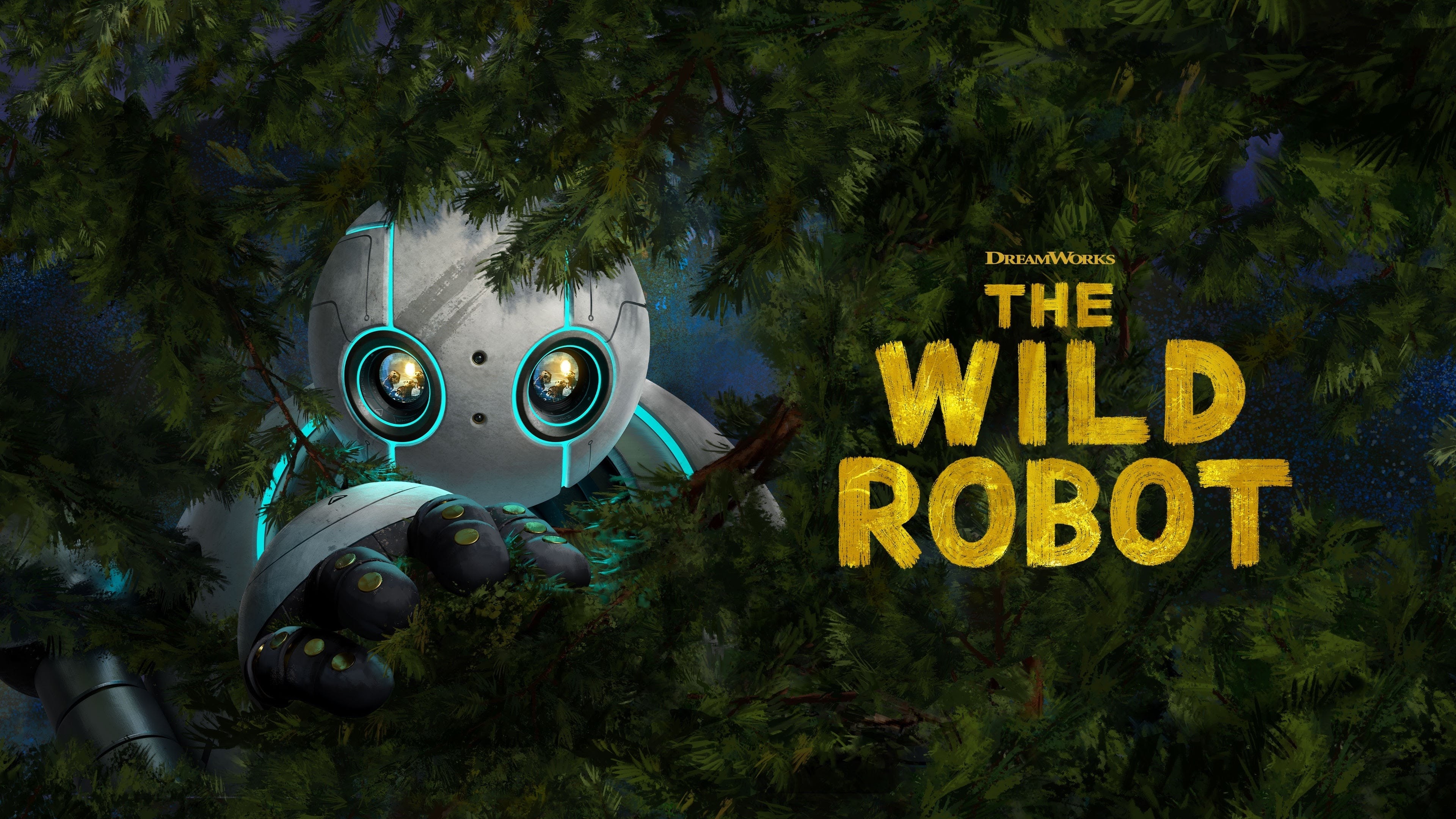 The Wild Robot 4K Ultra HD Wallpaper