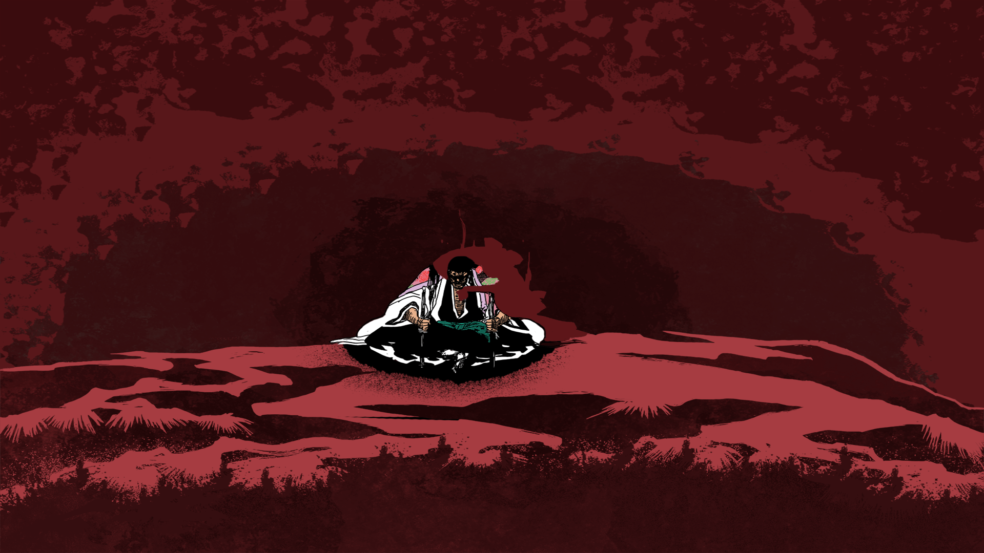 stylish wallpaper of Shunsui