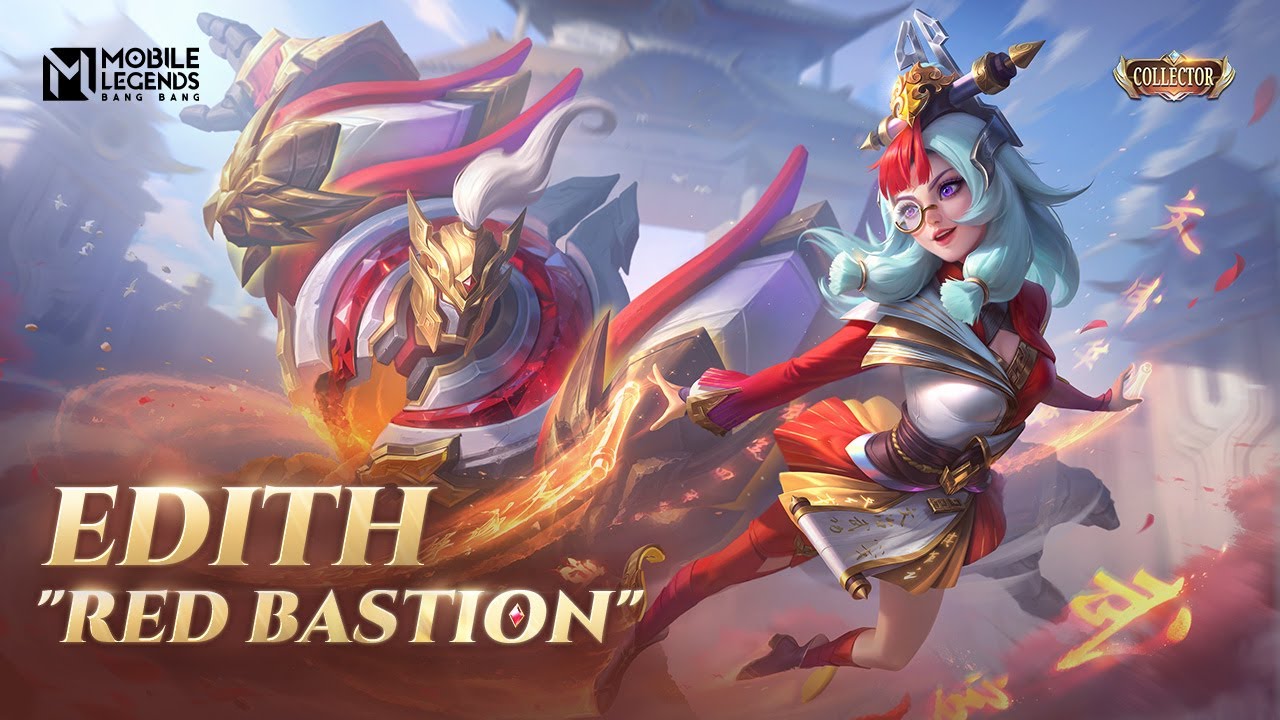 New Collector Skin. Edith Red Bastion