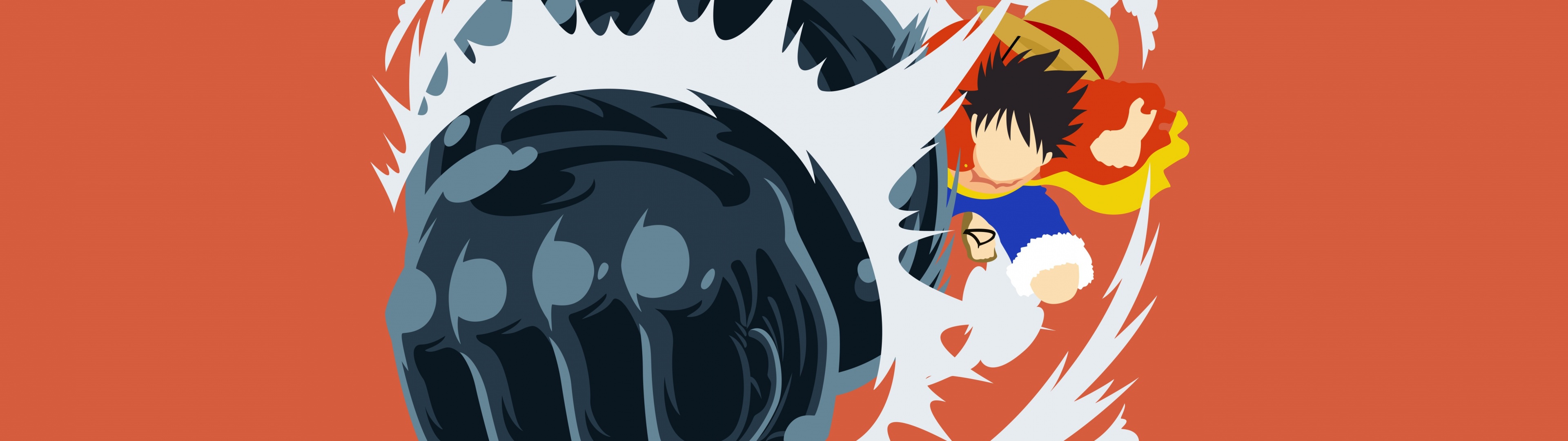 Monkey D. Luffy Wallpaper 4K, Fist, One