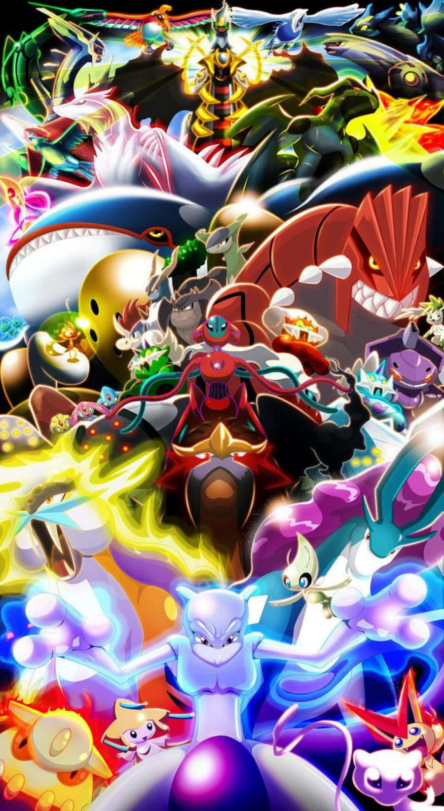 All Legendary Pokemon Phone Picture