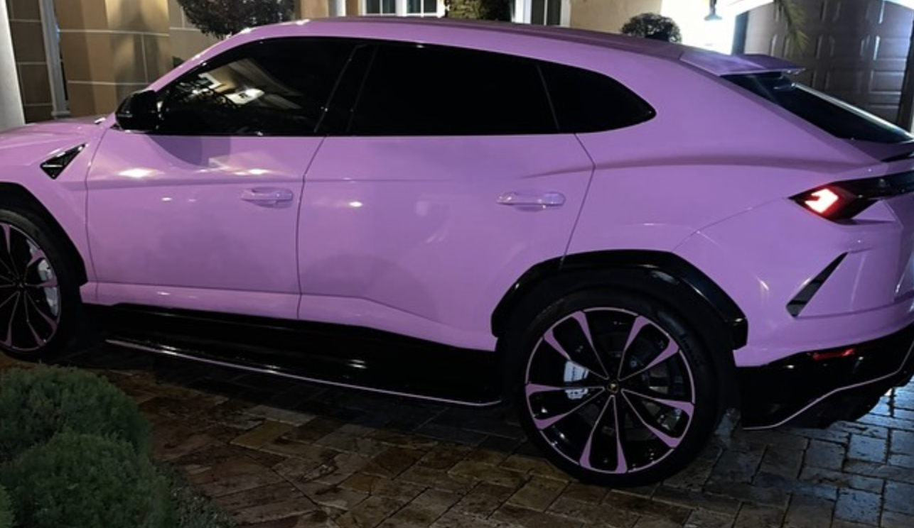 Reports Stolen Pink Lamborghini Urus