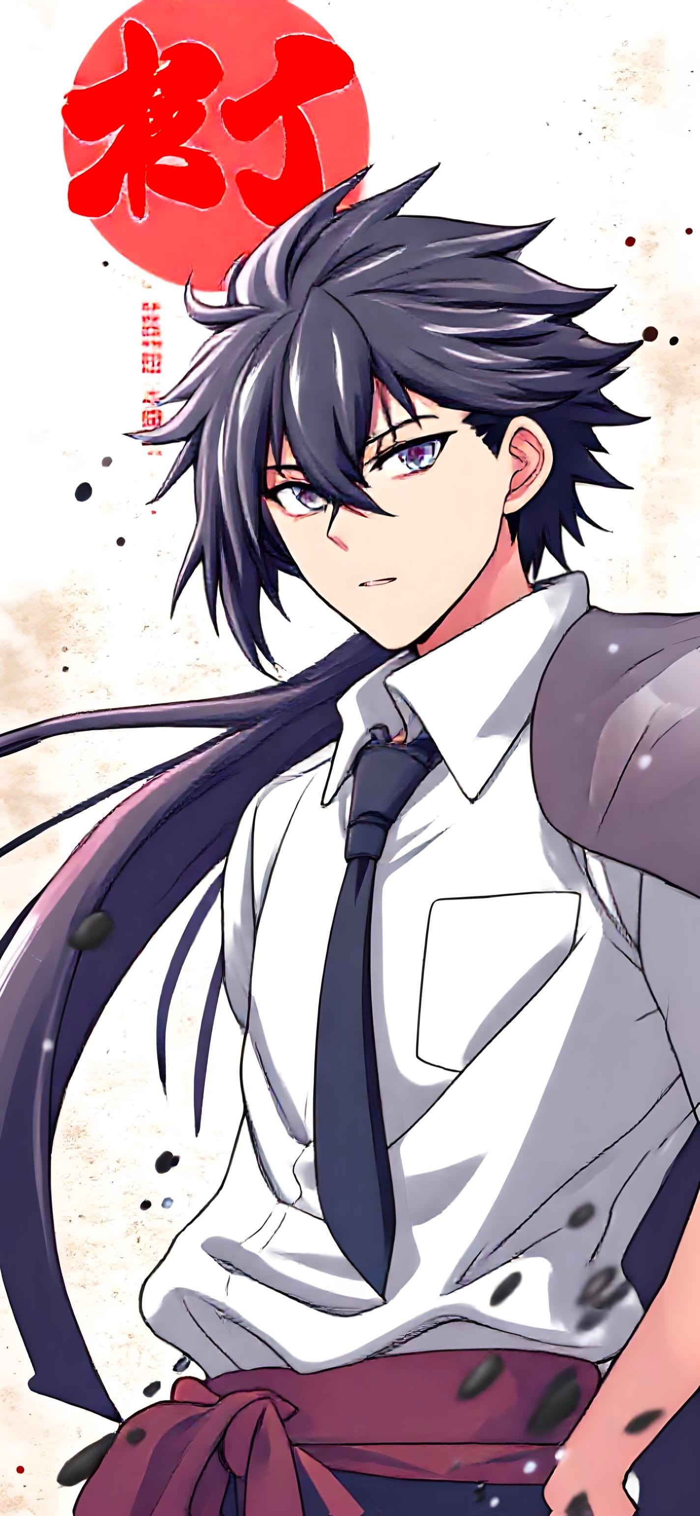 iPhone 16 Wallpaper Minimalist Anime