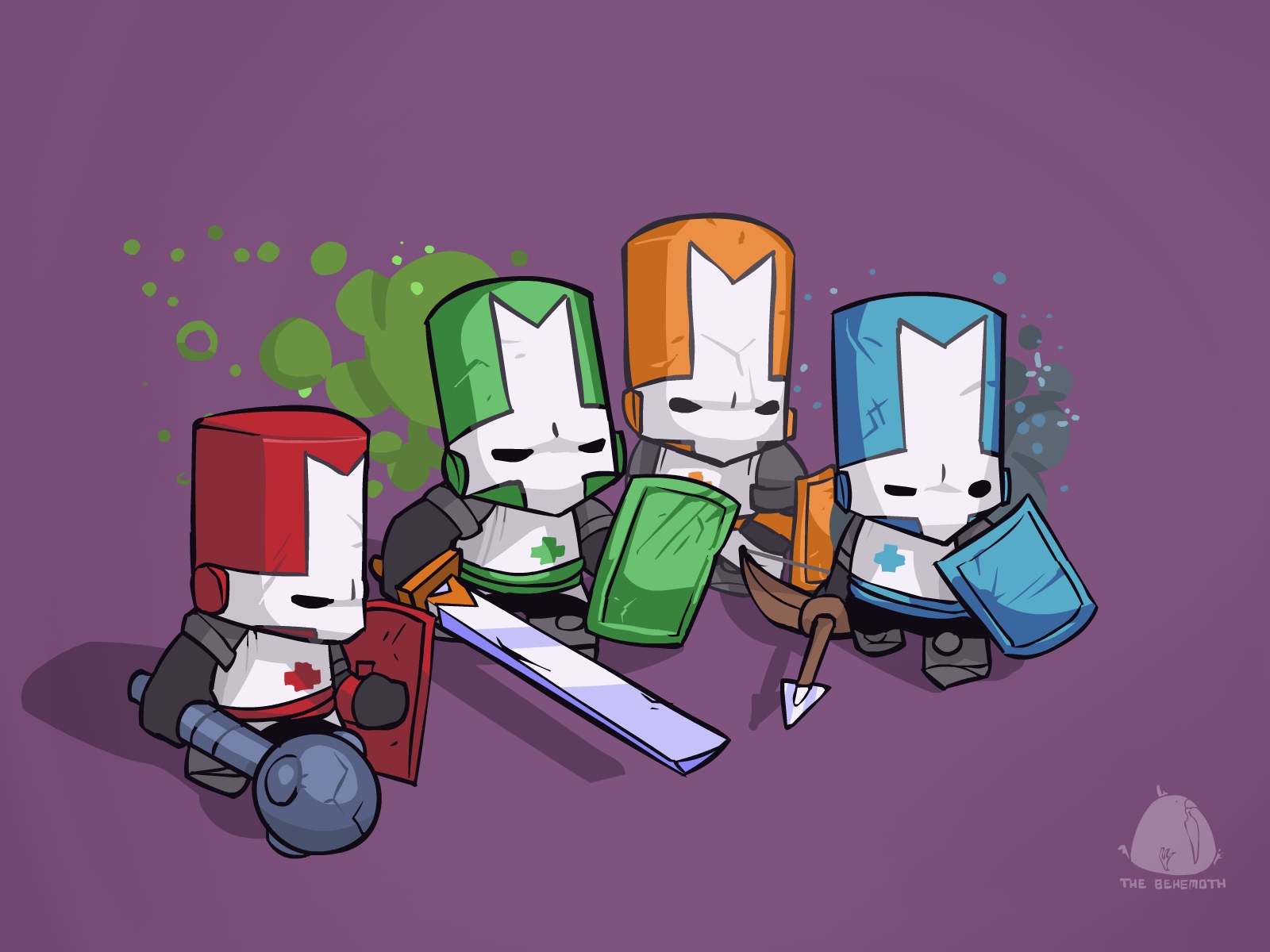 Video Game Castle Crashers Wallpaper