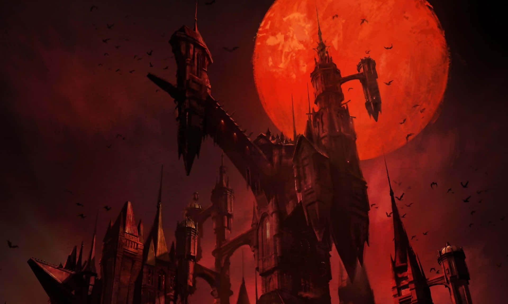 cursed castle in Castlevania