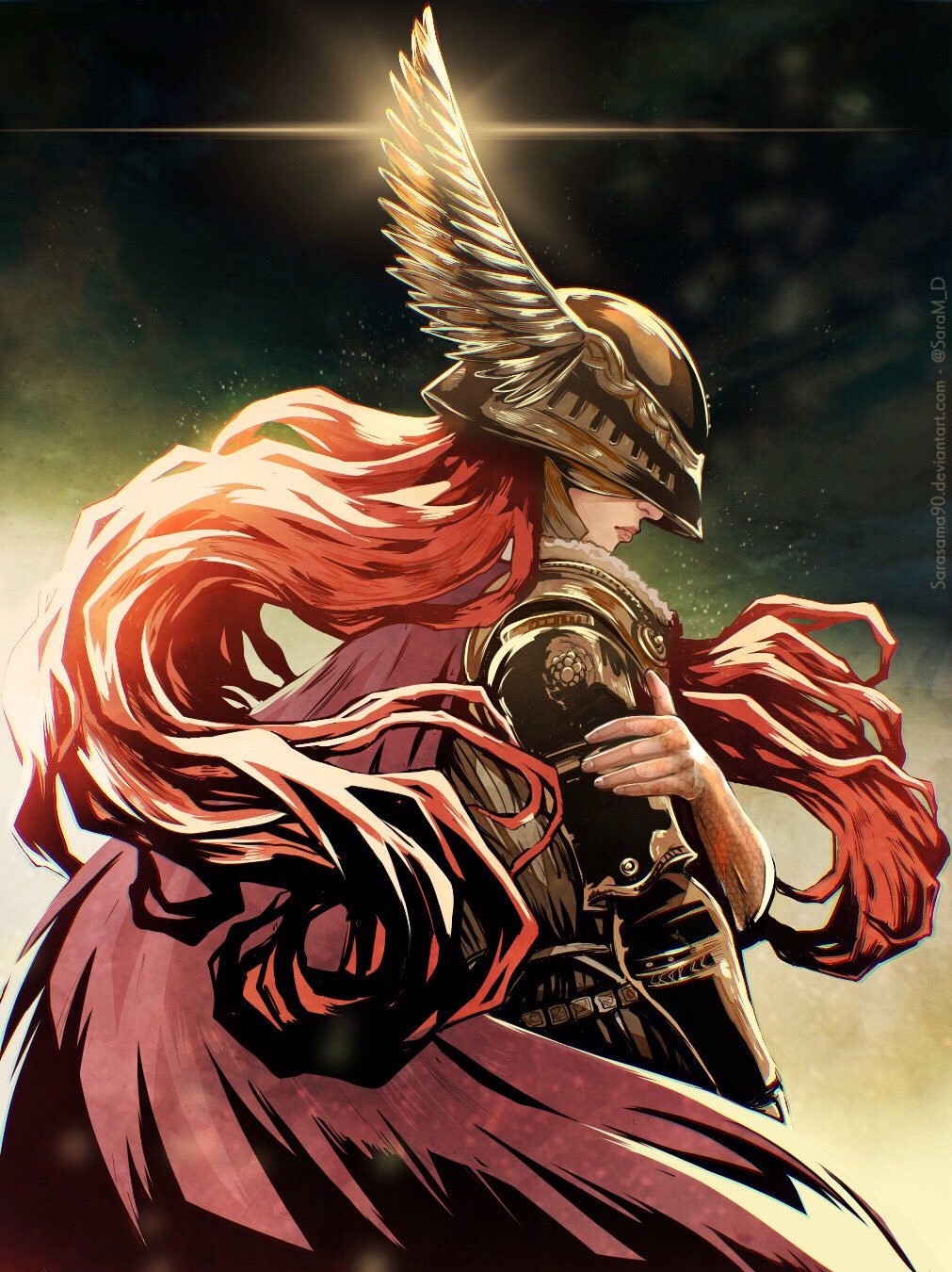 Fan art. Elden Ring, Blade