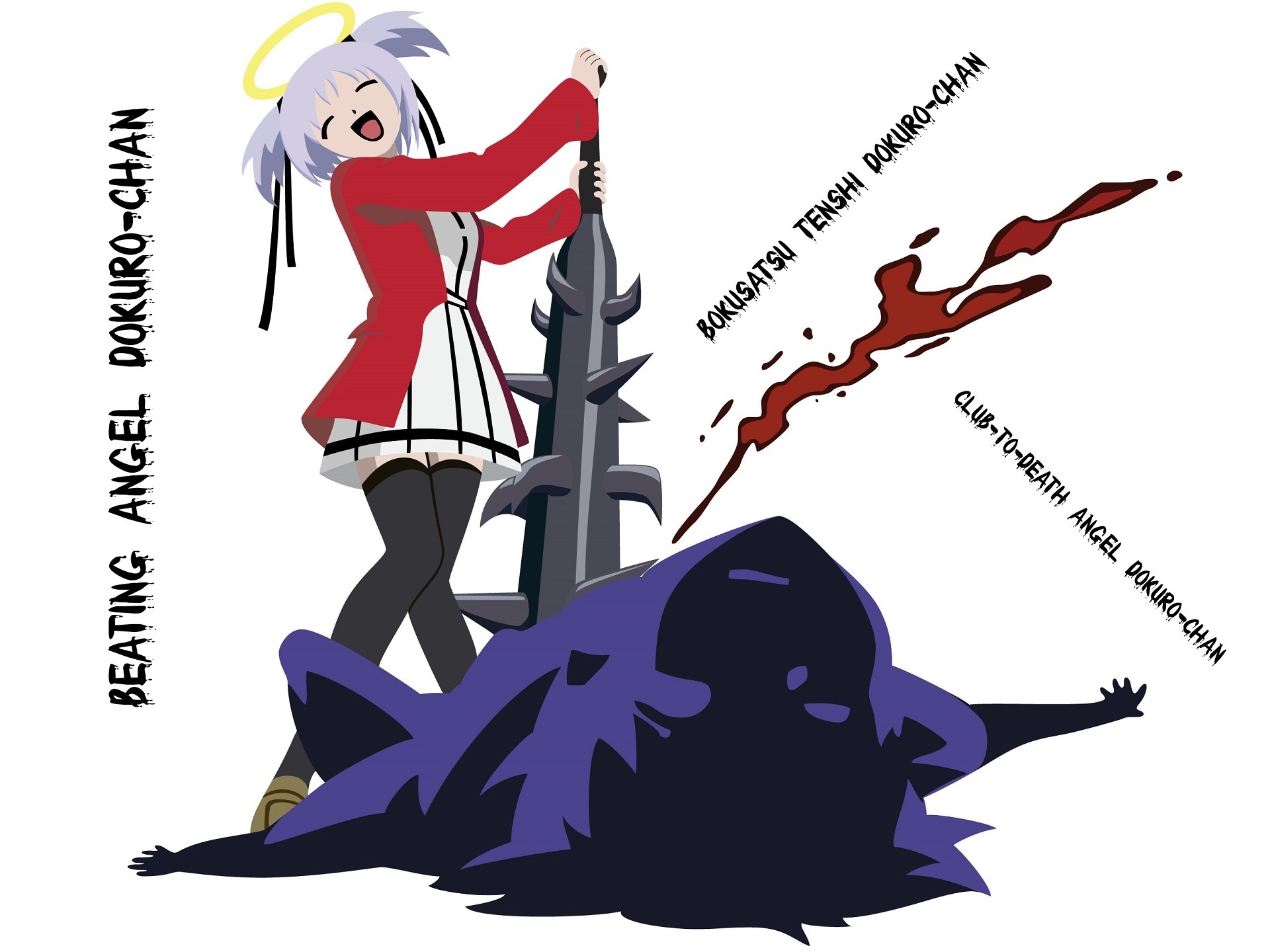 Wallpaper Bokusatsu Tenshi Dokuro Chan