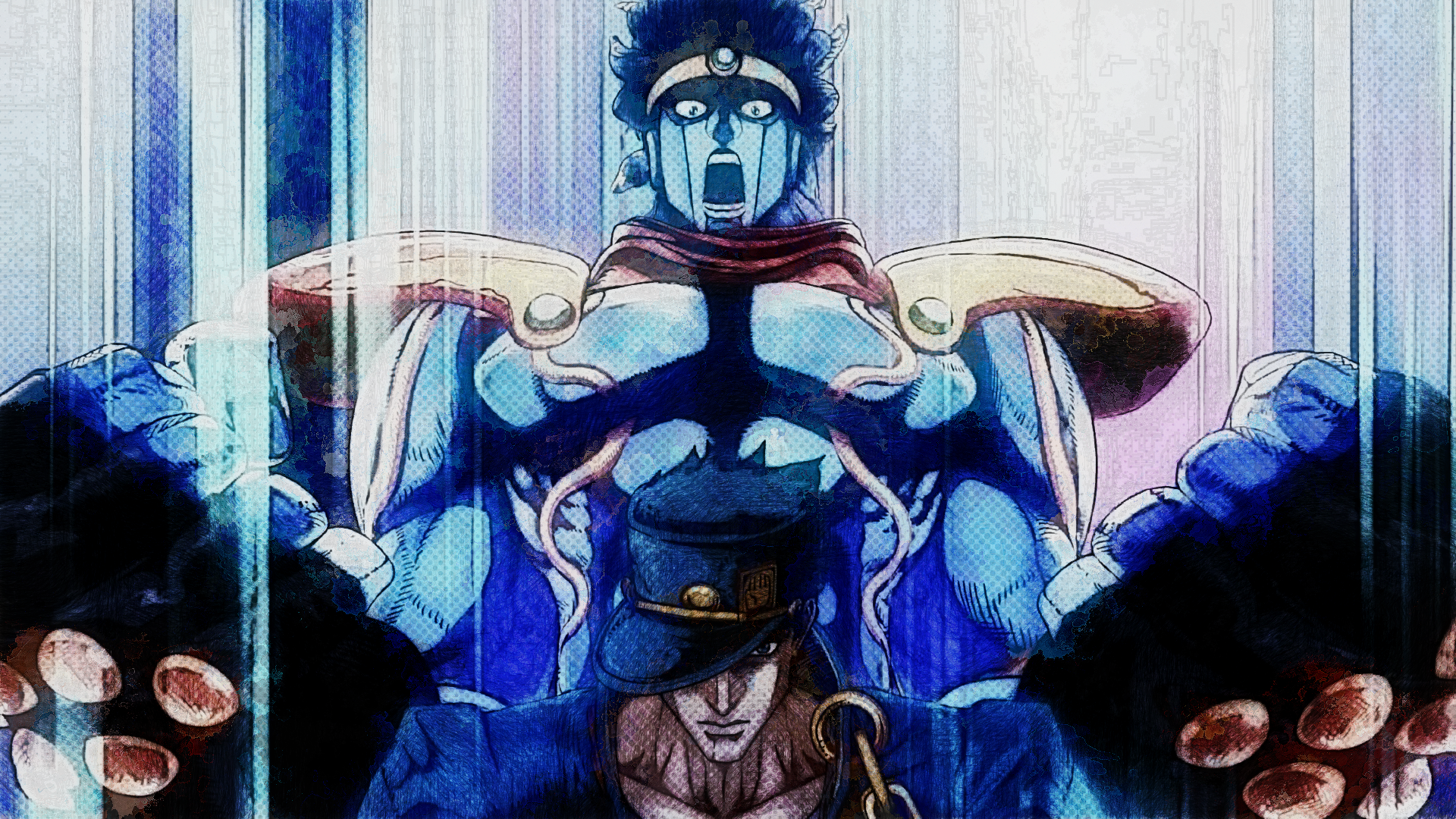 Jotaro Kujo Anime Jojo's Bizarre