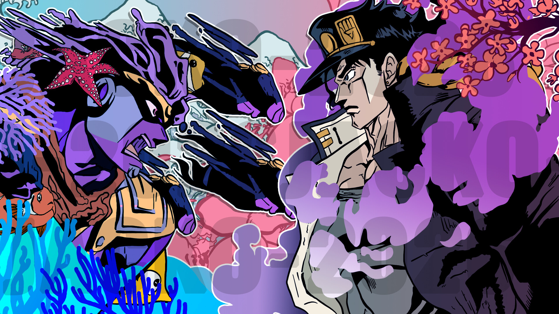 Jotaro & Star Platinum