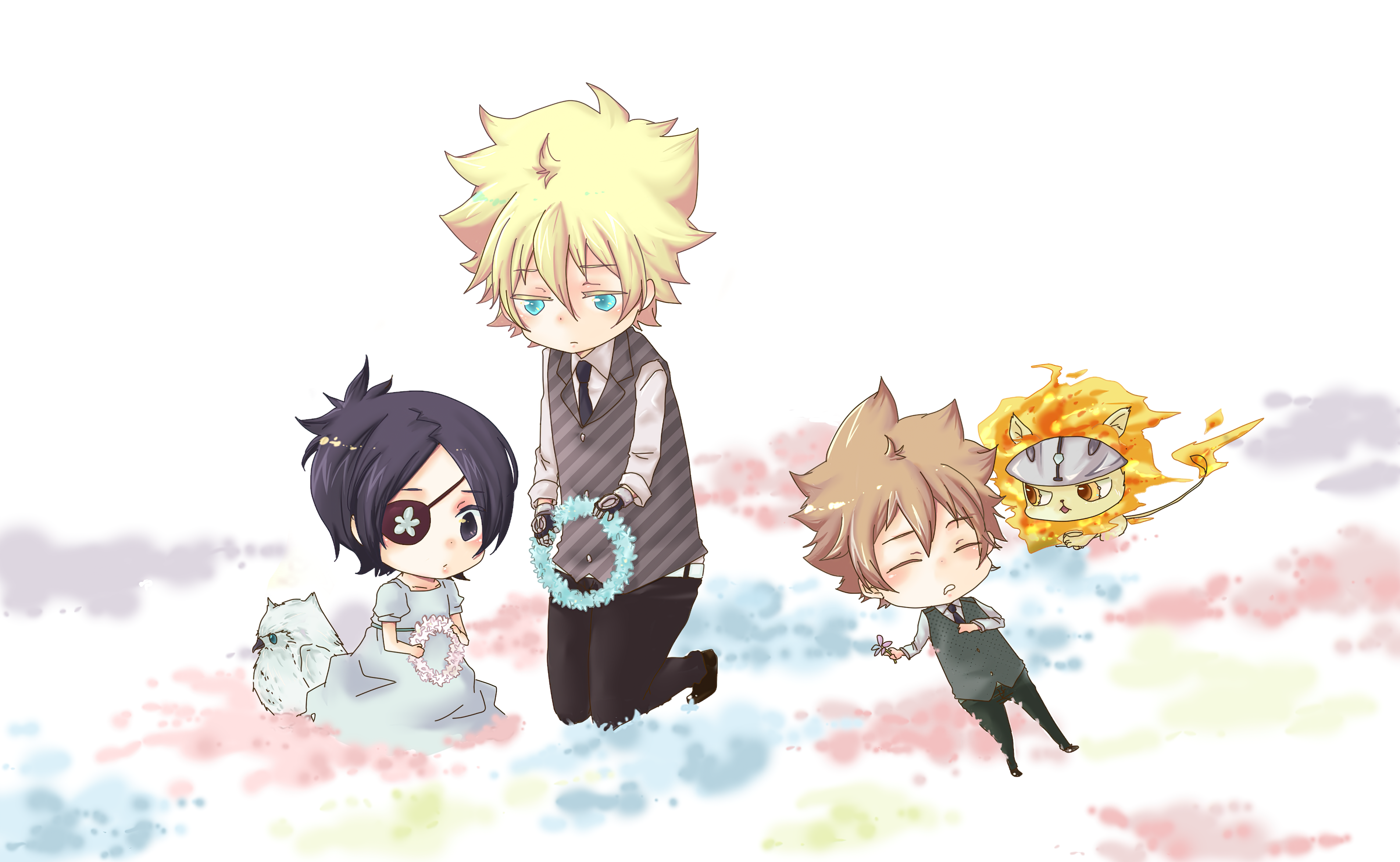 Tsunayoshi Sawada Chrome Dokuro Anime