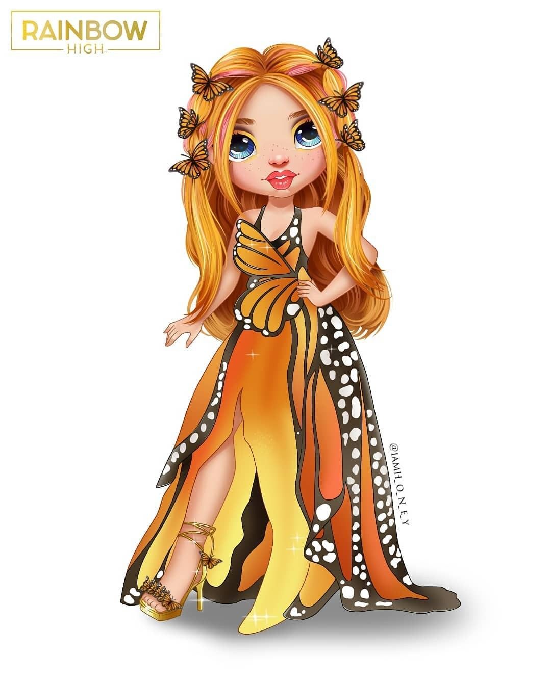 Rainbow High Poppy's 2nd Runway Look