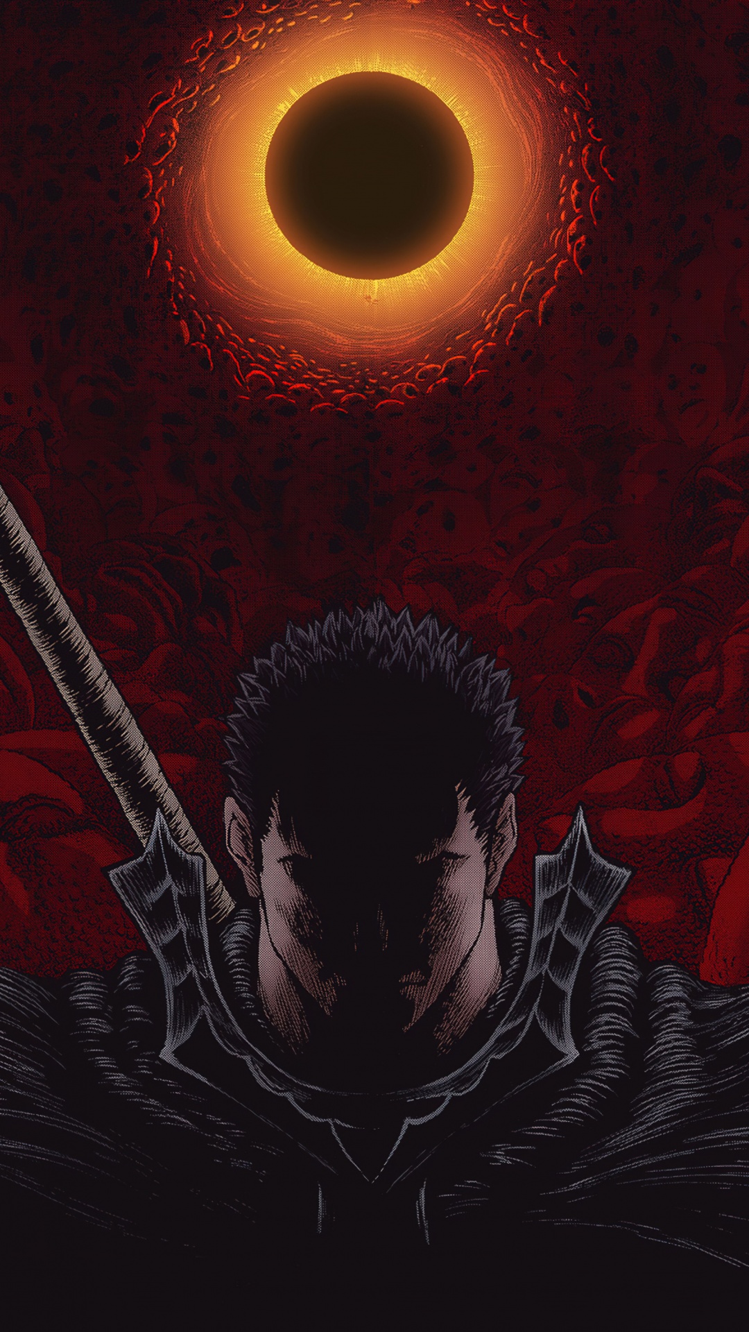 Berserk Guts Colored 5K Wallpaper