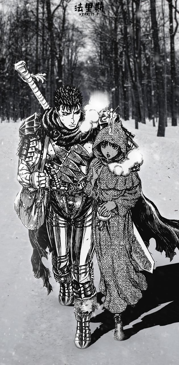 Guts X Casca wallpaper