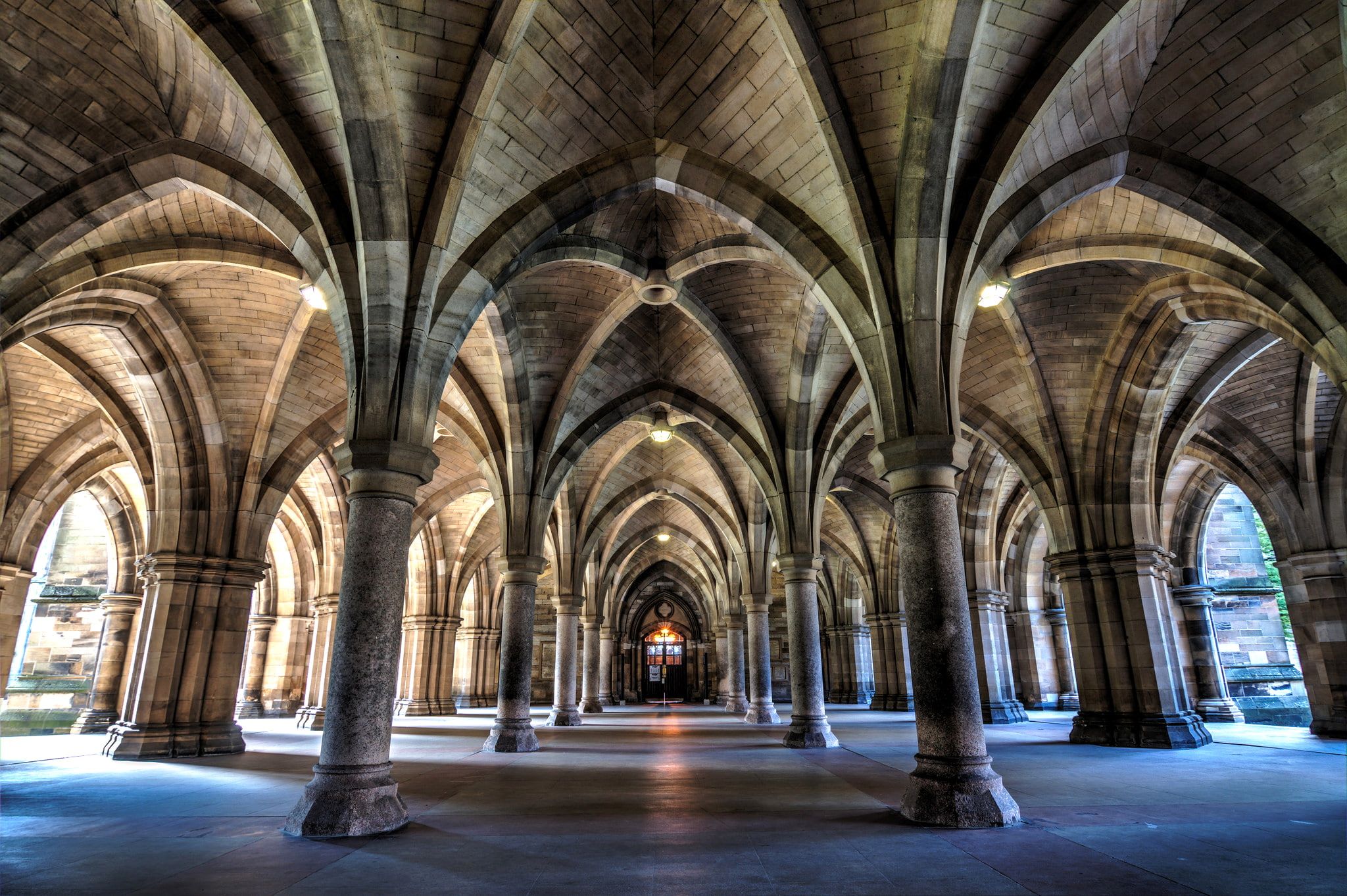 HD wallpaper: Scotland, arch, column