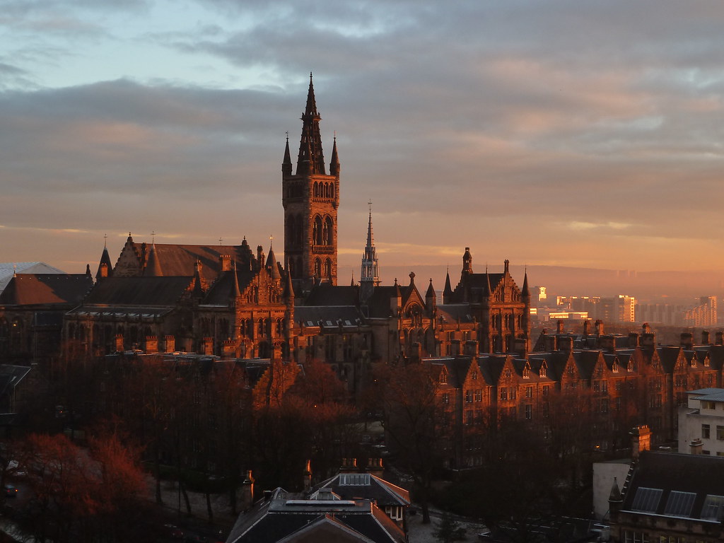 Glasgow at sunrise
