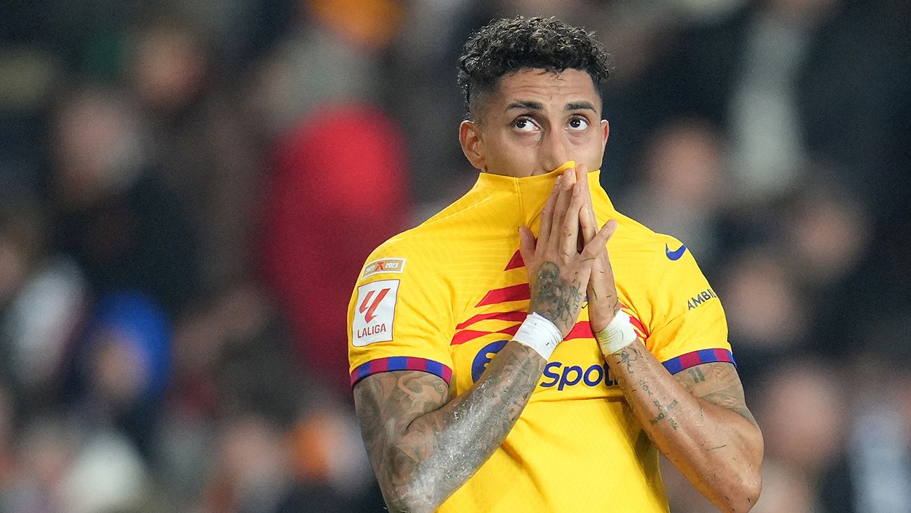 Raphinha faces goal pressure at