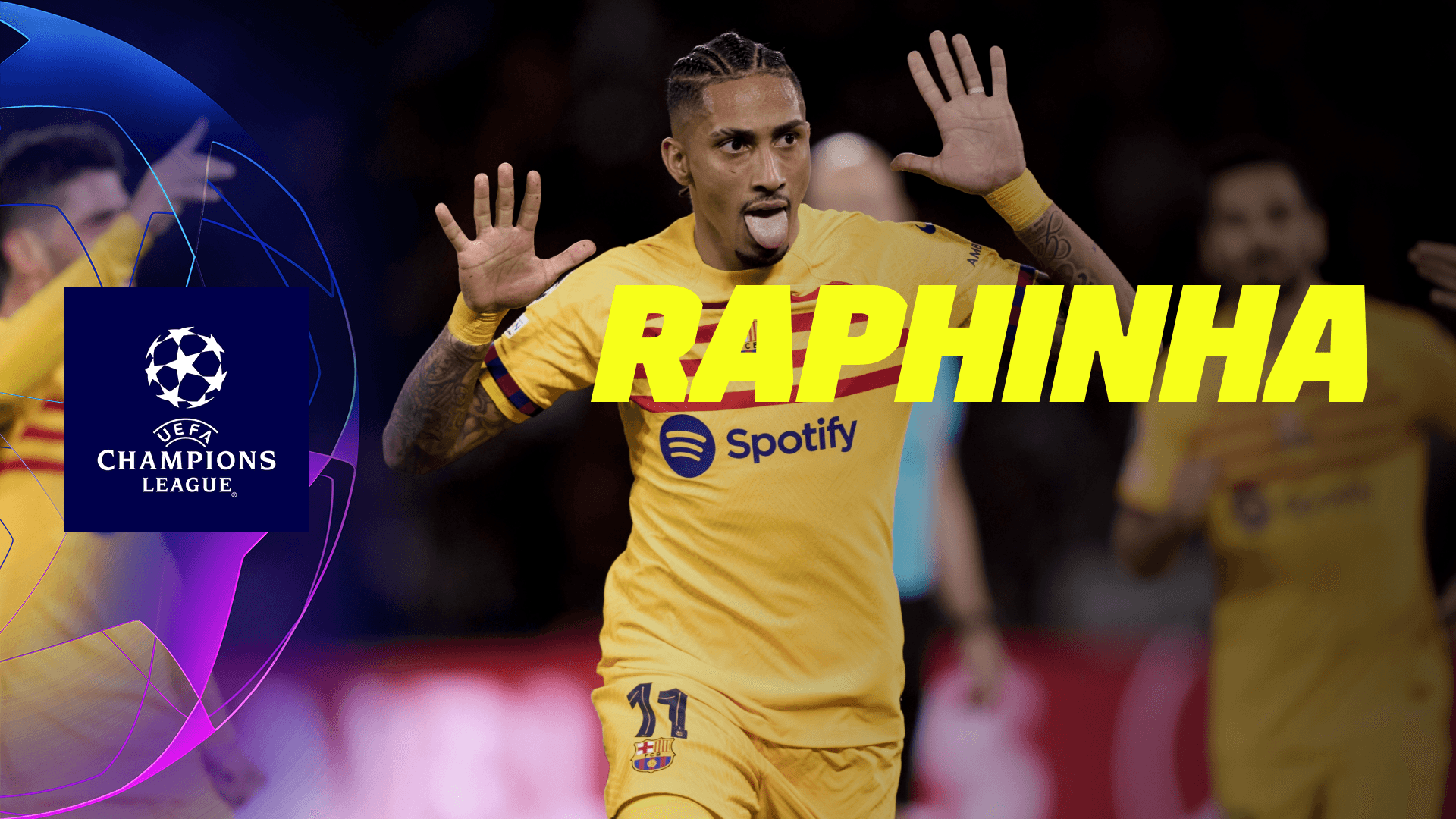 Watch Raphinha. PSG x Barcelona Online