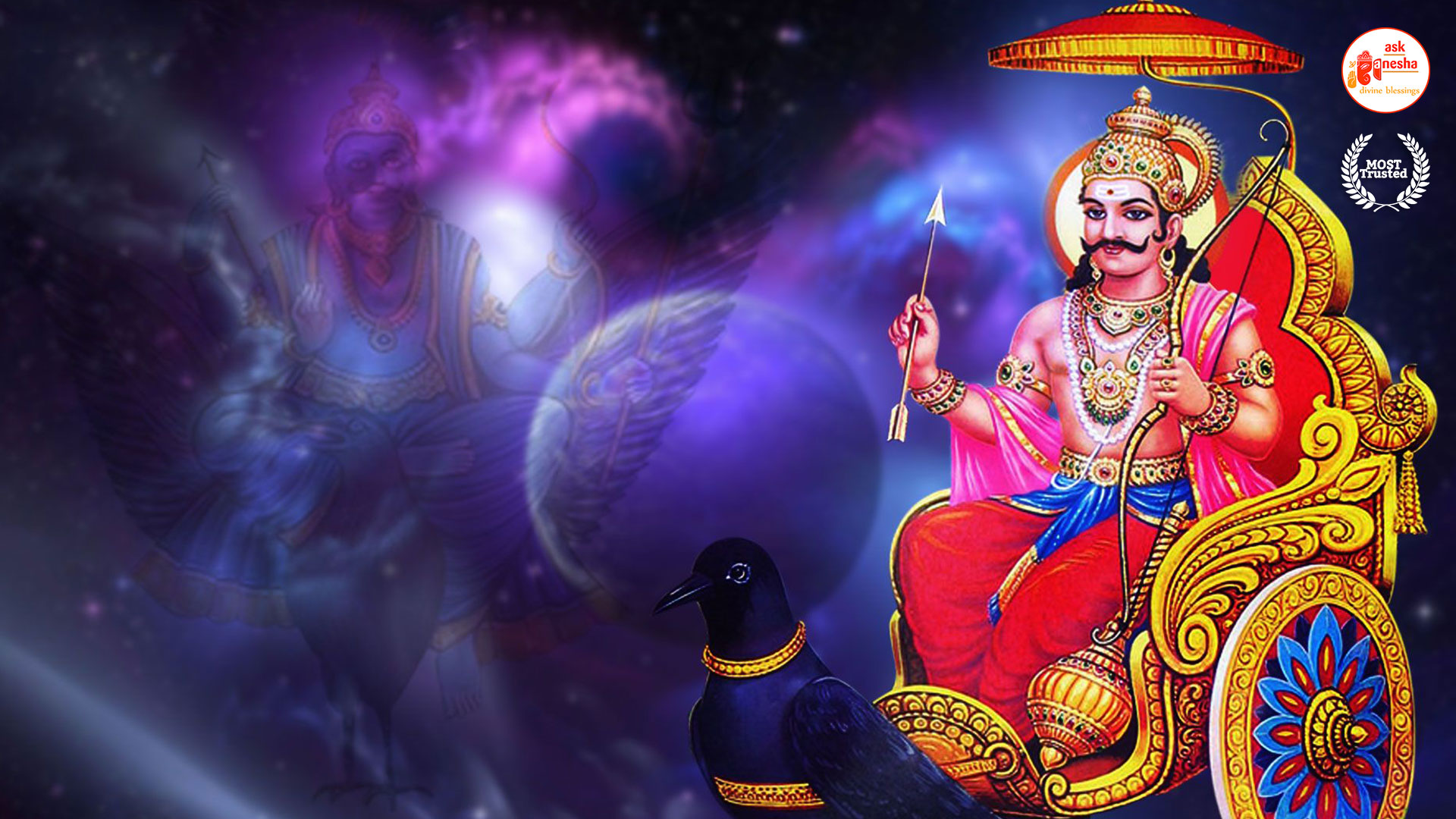 Shani Dev Wallpaper [HD]. Download