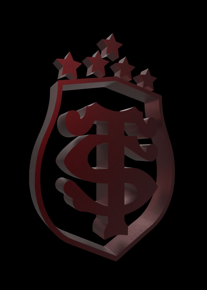 Logo Stade Toulousain 3D' Poster