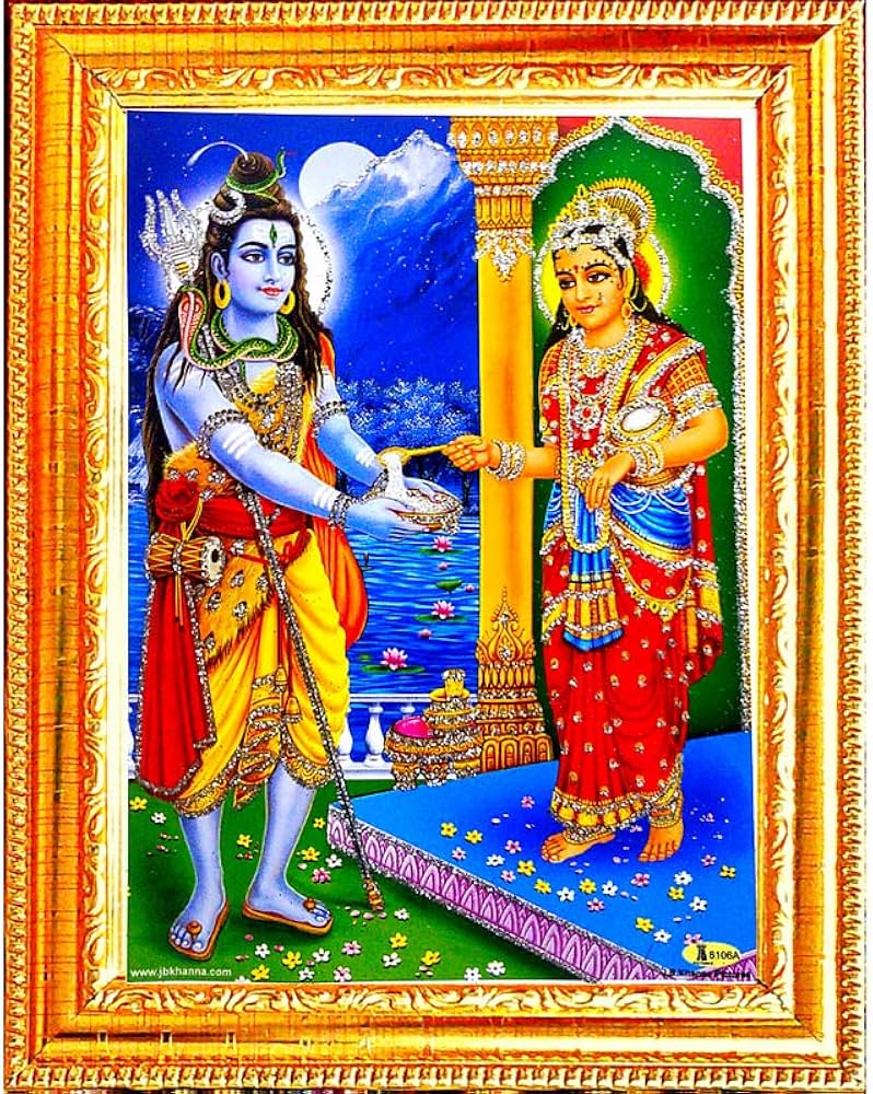 VCARTNOW Annapurna Devi Goddess Mata