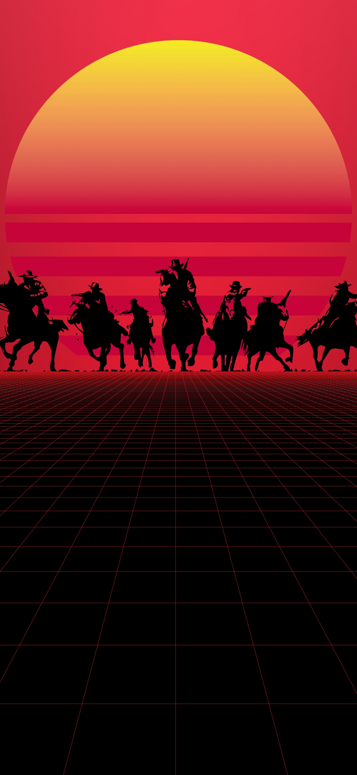 Red Dead Redemption 2 Wallpaper 4K, Minimalist
