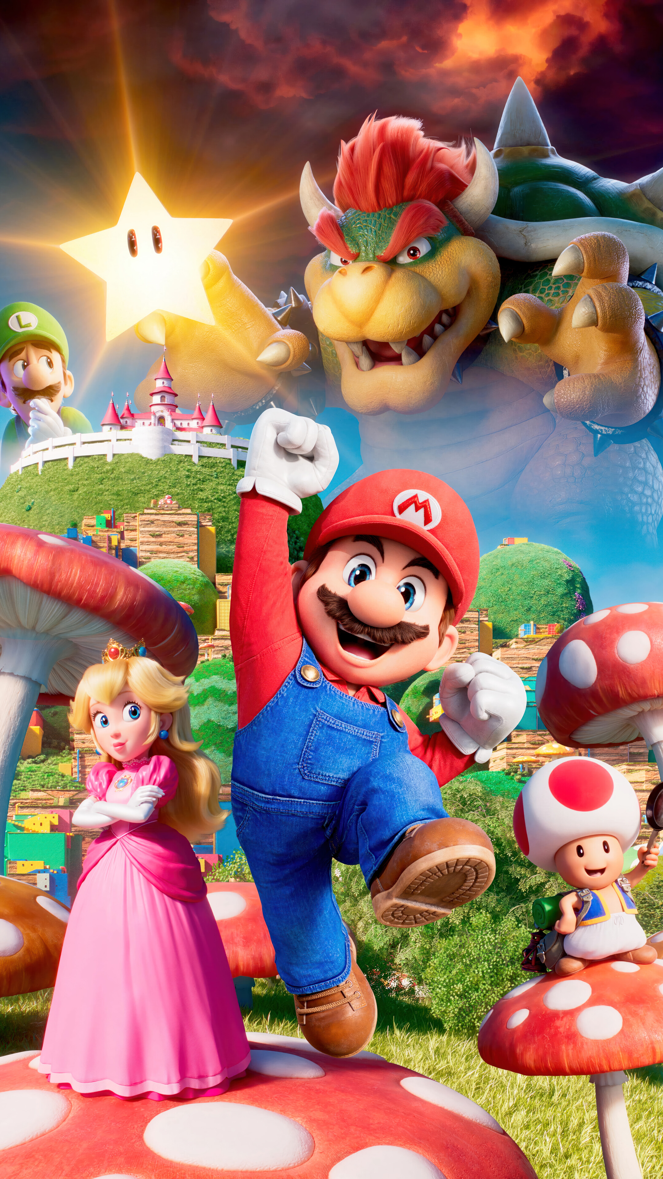 Super Mario Bros. Movie Poster 4K