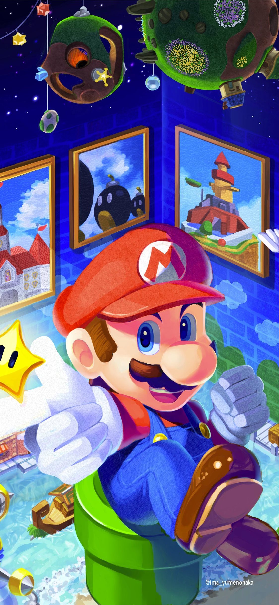 Best Super mario galaxy iPhone HD