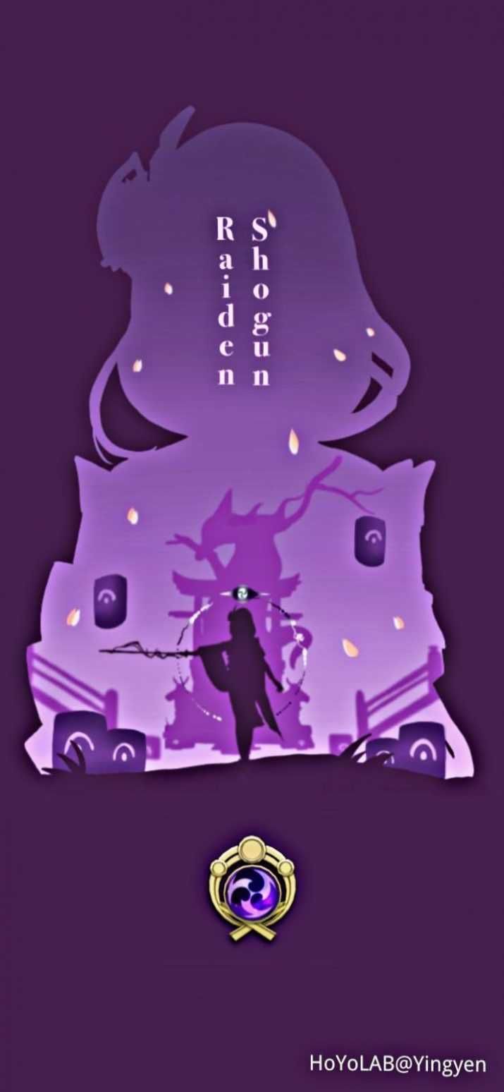 Raiden Shogun Wallpaper