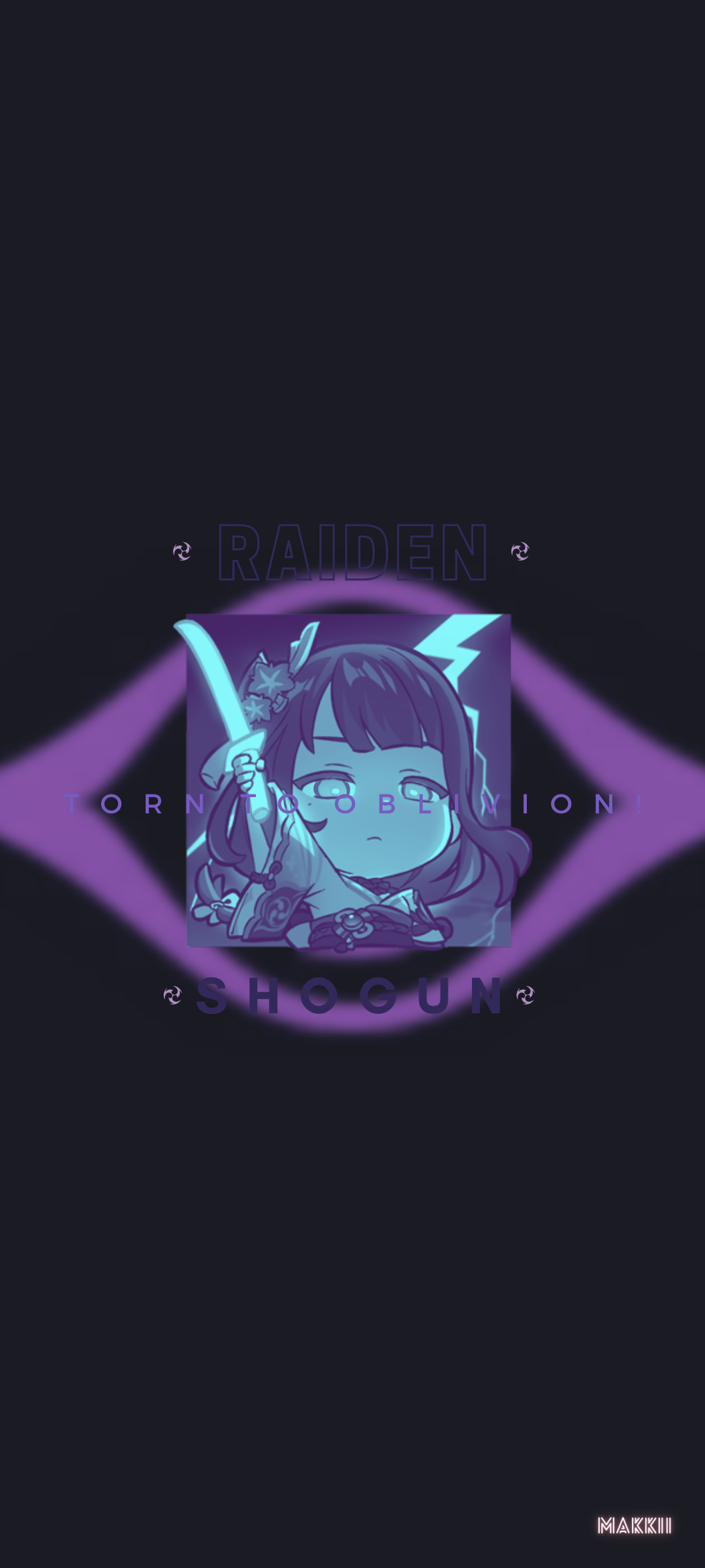 Raiden Shogun Wallpaper Genshin Impact