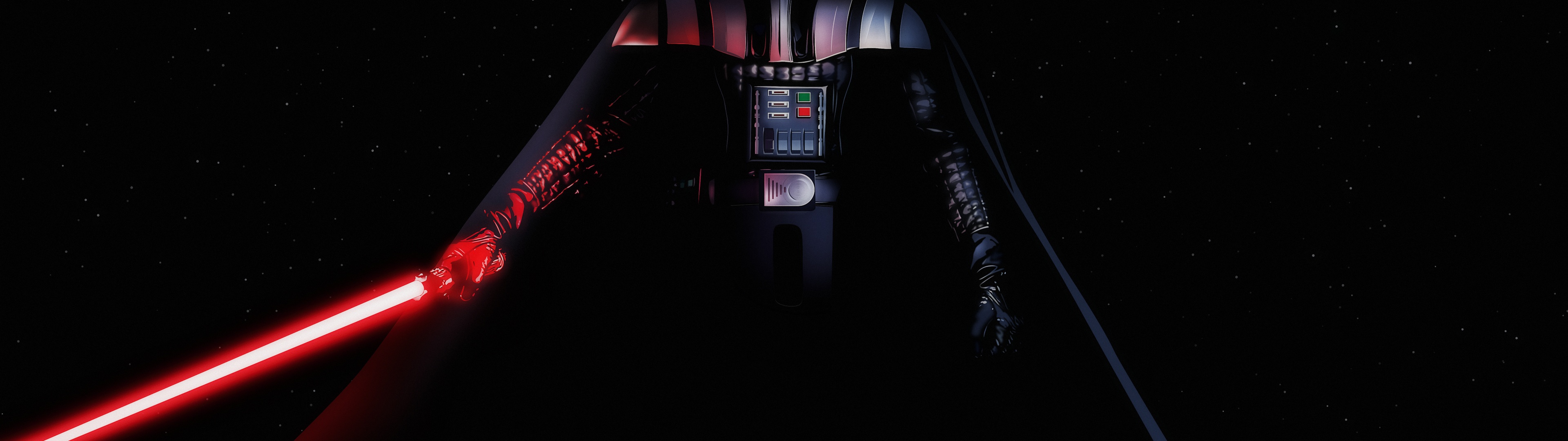 Darth Vader Wallpaper 4K, Black background, Star Wars