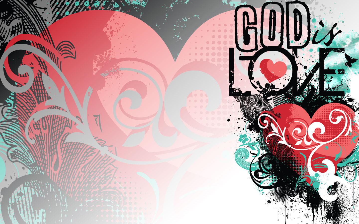 God is Love Wallpaper