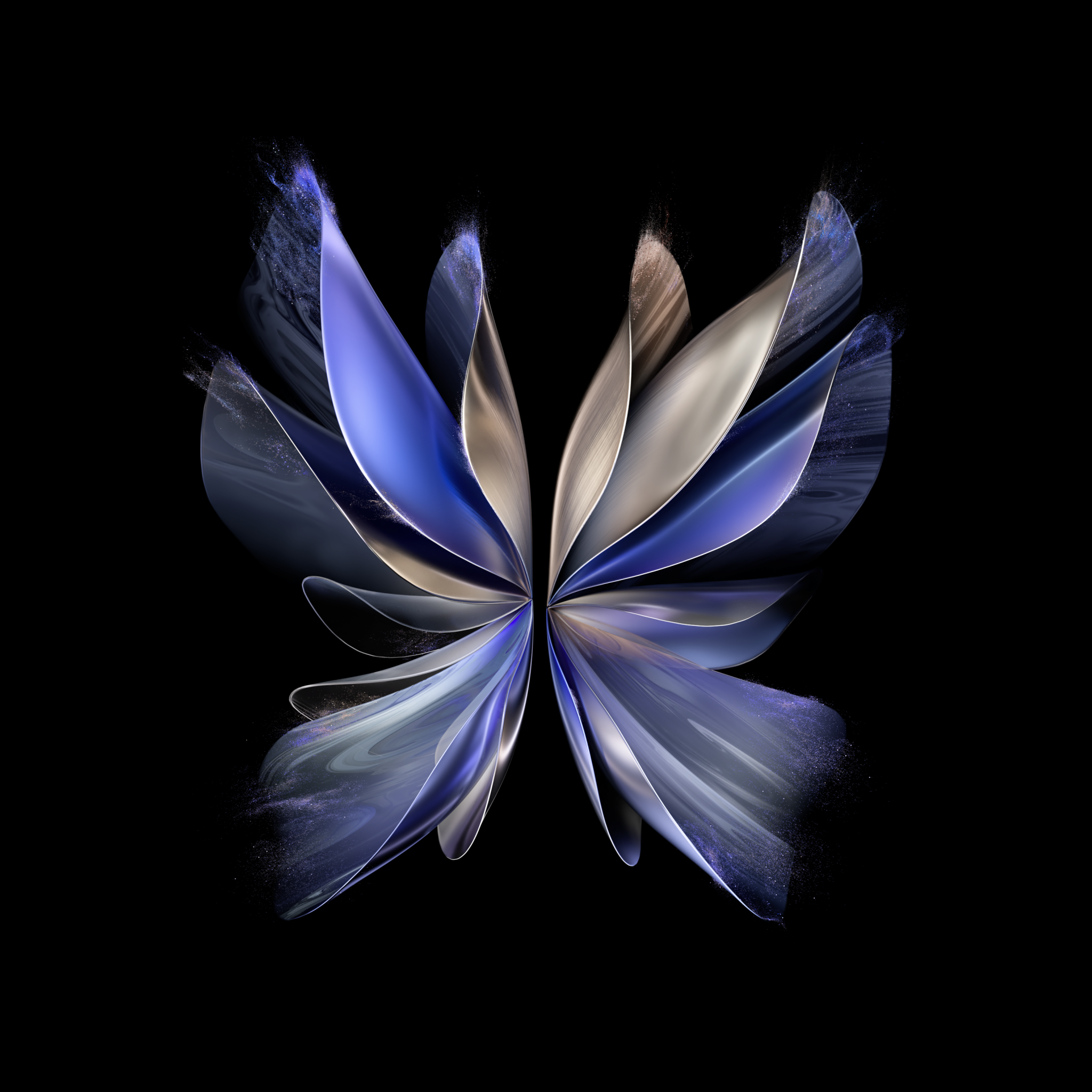 Vivo X Fold 2 Wallpaper 4K, AMOLED