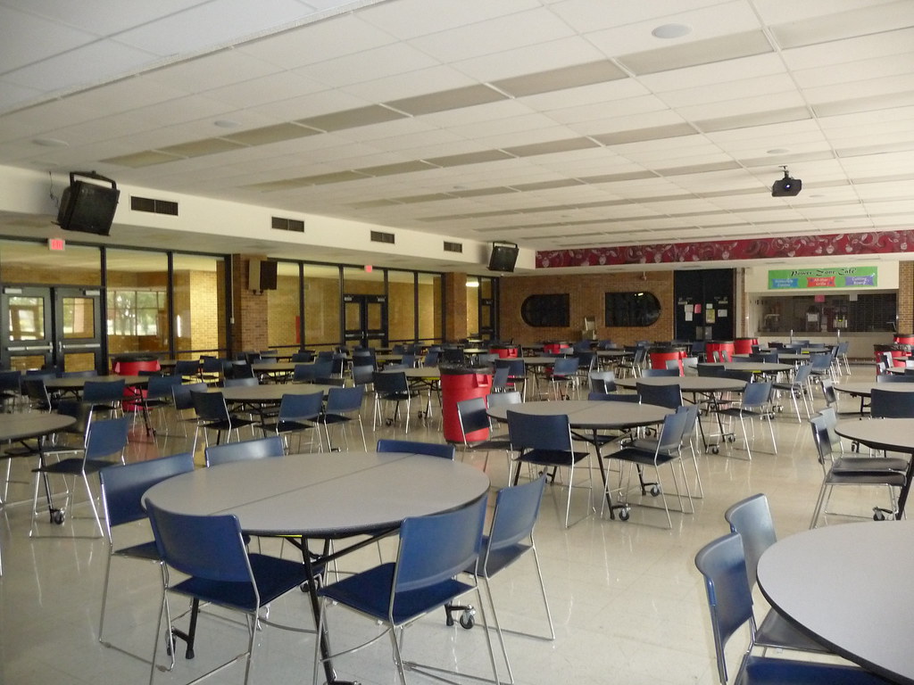 The Cafeteria. Lamphere High School