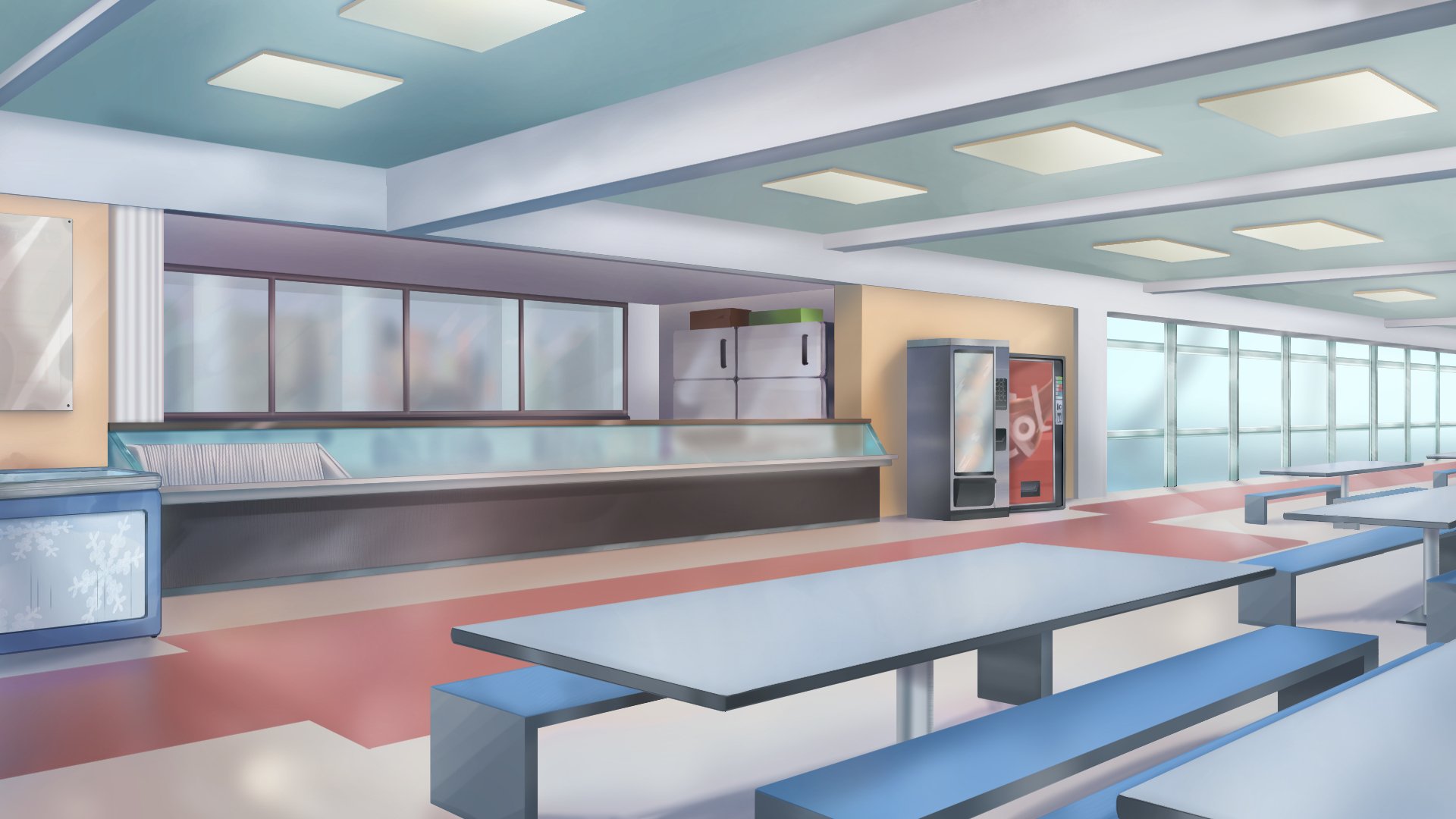 School Cafeteria Wallpapers - Wallpaper Cave