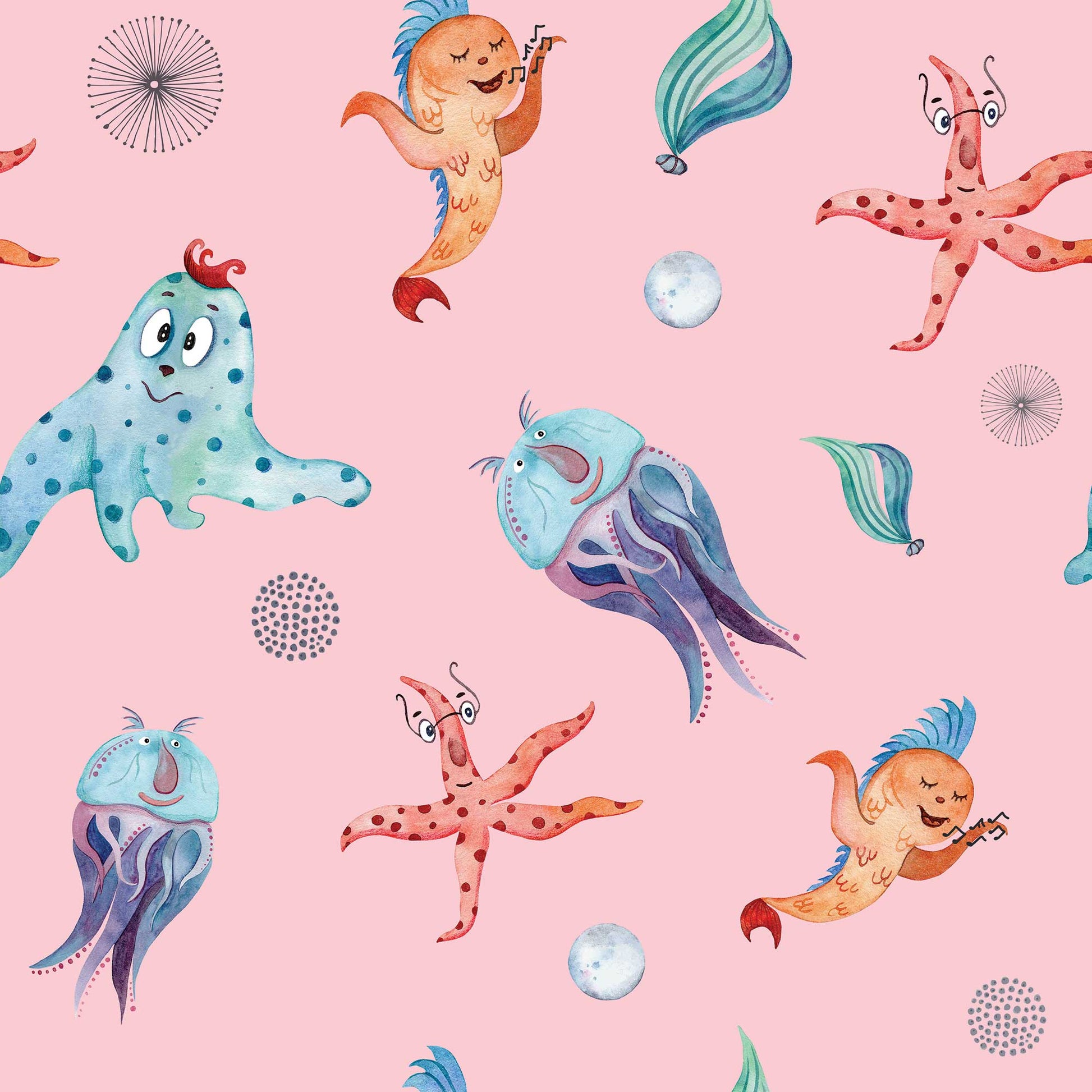 Baby Wallpaper. Sea Creatures