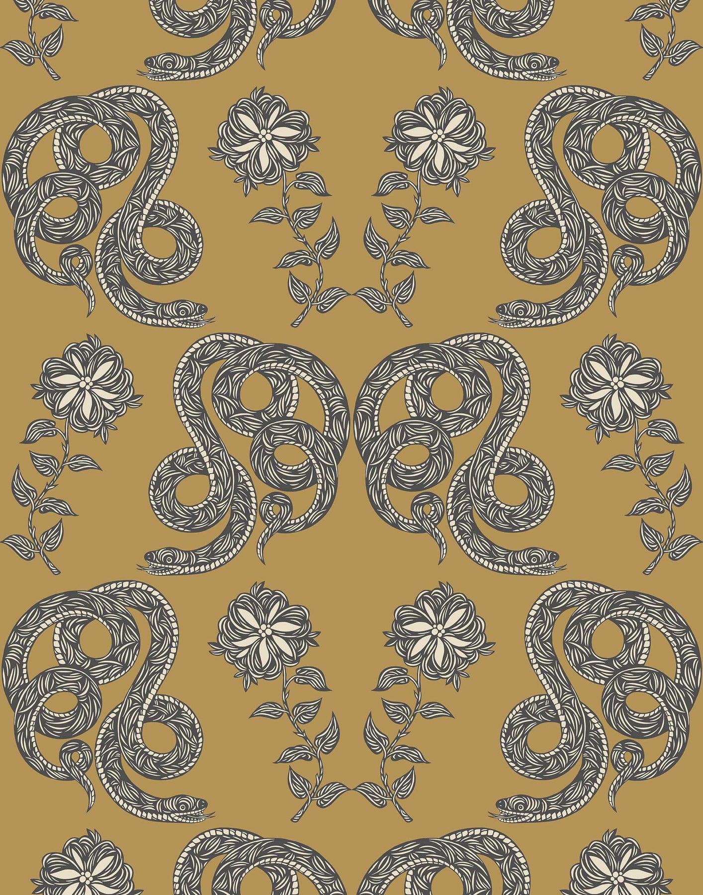 Serpentine Wallpaper l Hygge & West