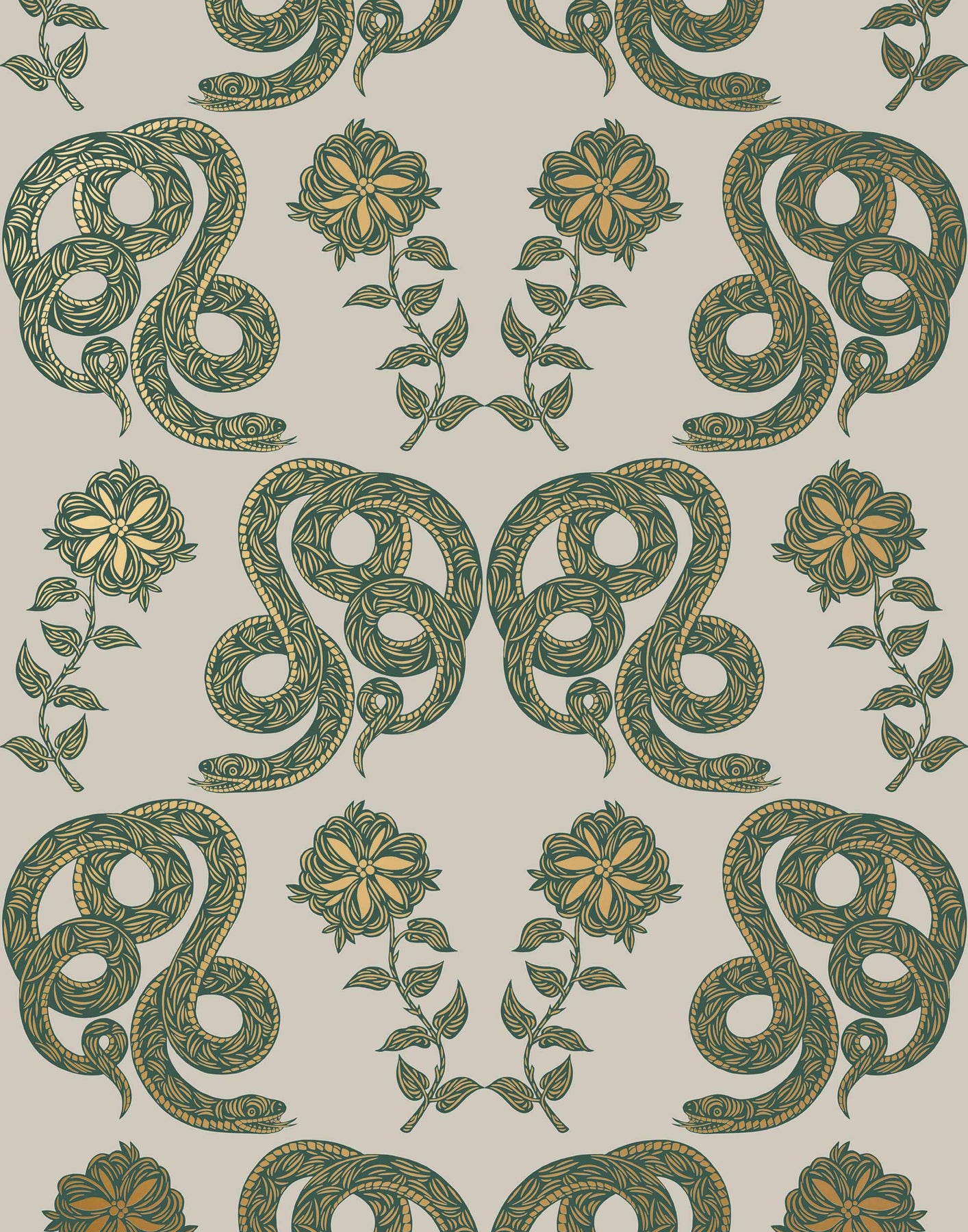 Serpentine Wallpaper l Hygge & West