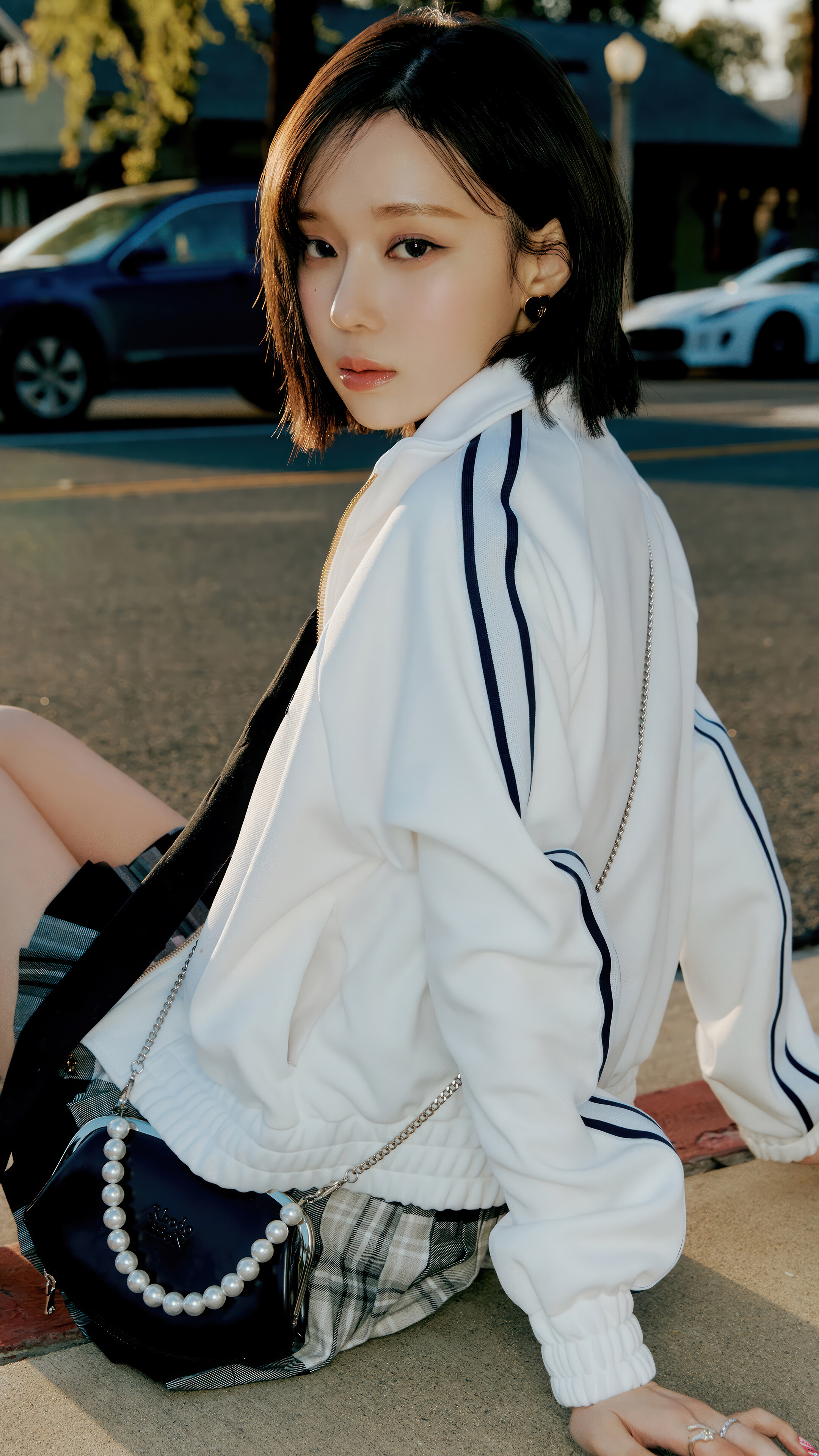 Aespa Spicy Winter 4K Wallpaper iPhone HD Phone k