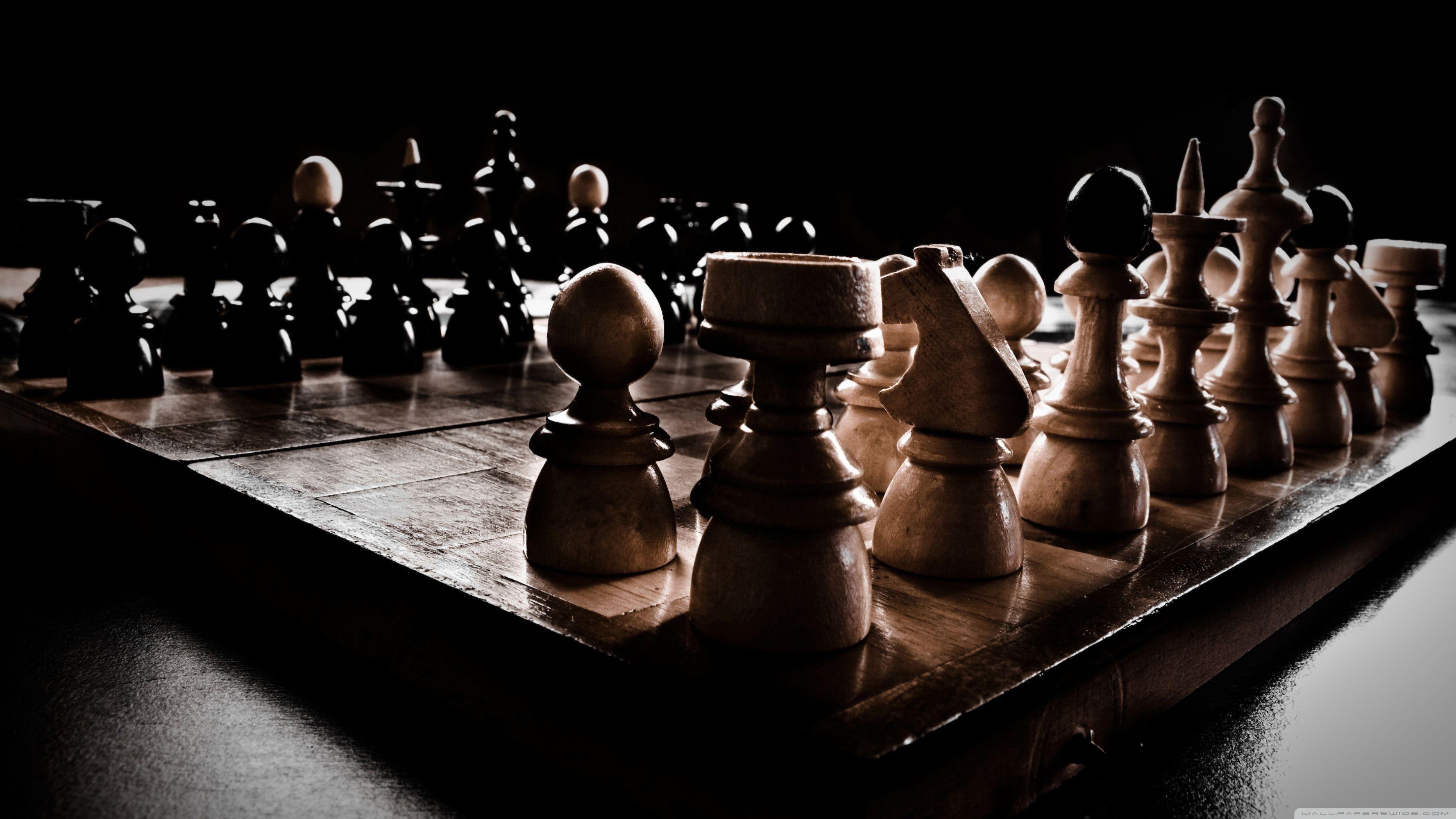 Man Made Chess 4k Ultra HD Wallpaper