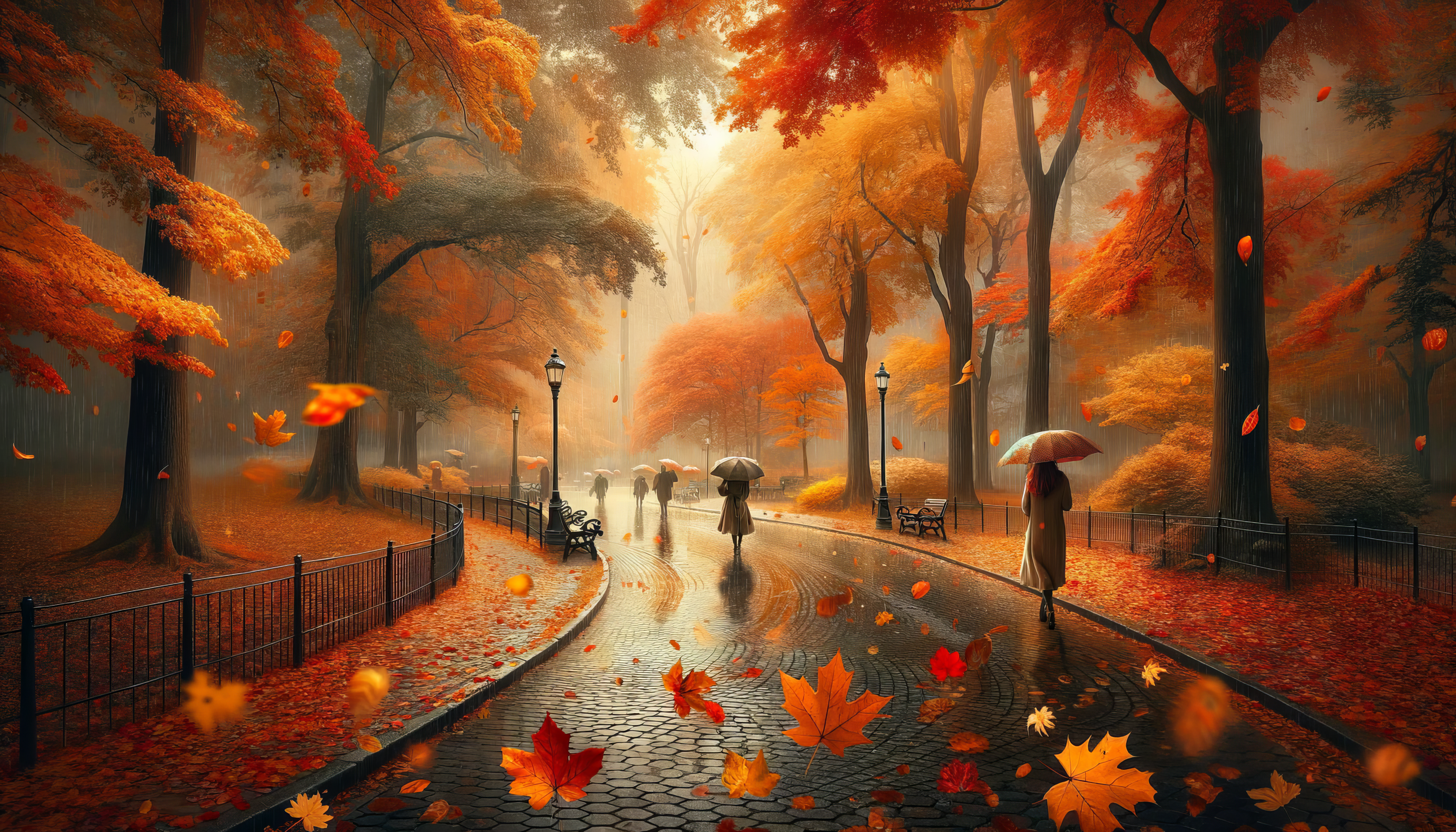 Serenity in the Rain