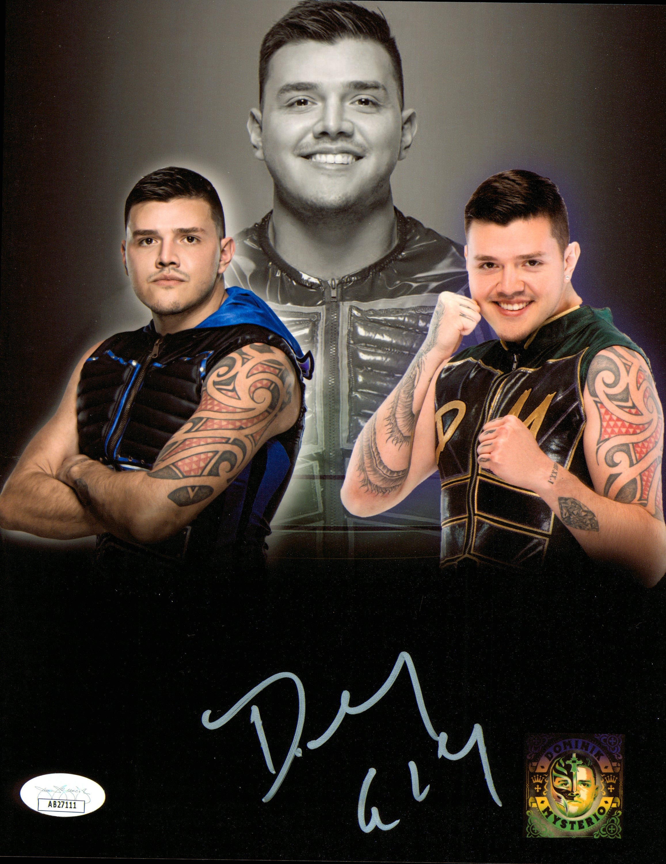 Dominik Mysterio signed 8x10 Photo w