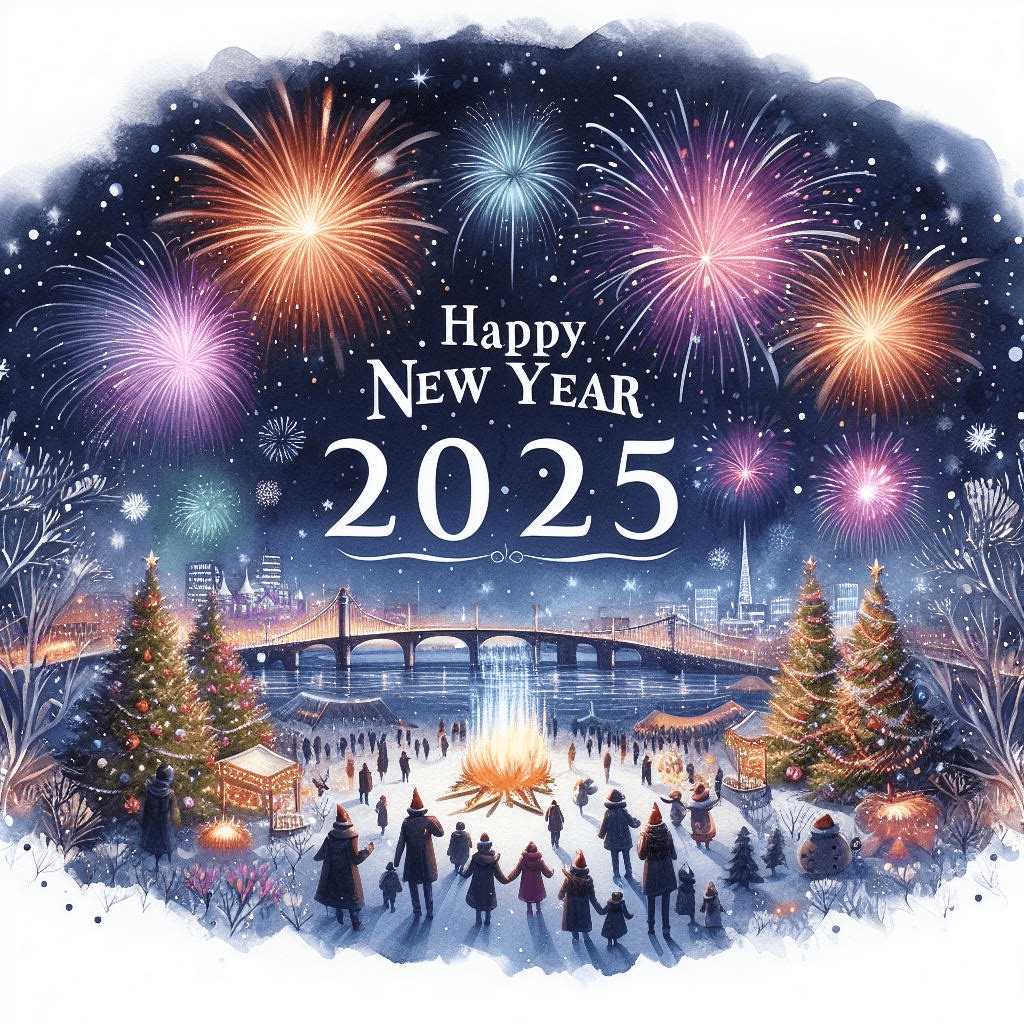 Happy New Year 2025 Wallpapers - Wallpaper Cave