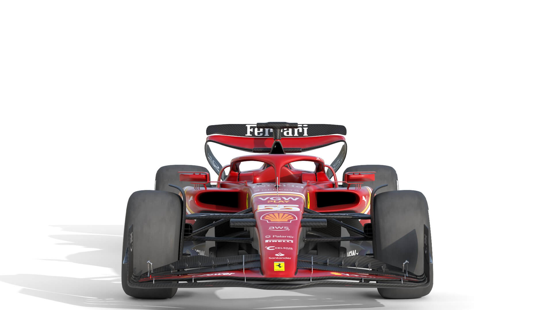 F1 Ferrari SF 24 2024 3D Model