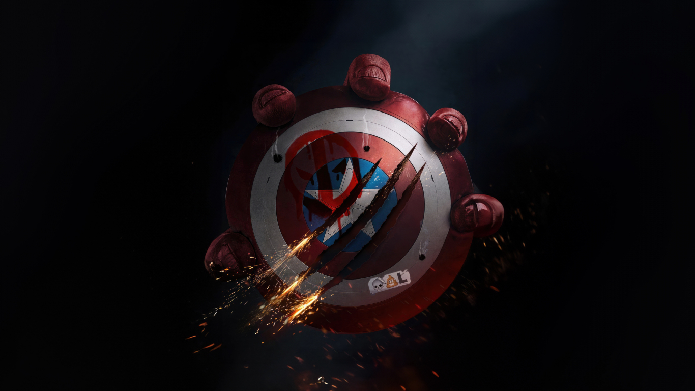 wallpaper 1366x768 captain america