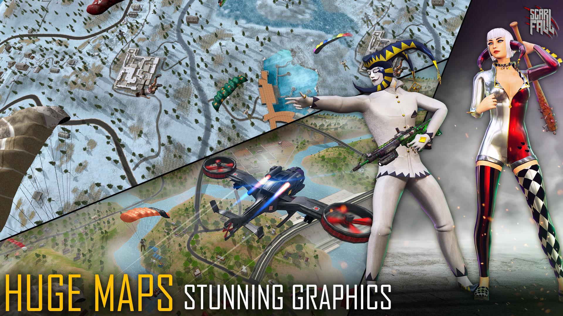 The Royale Combat on PC & Mac Emulator